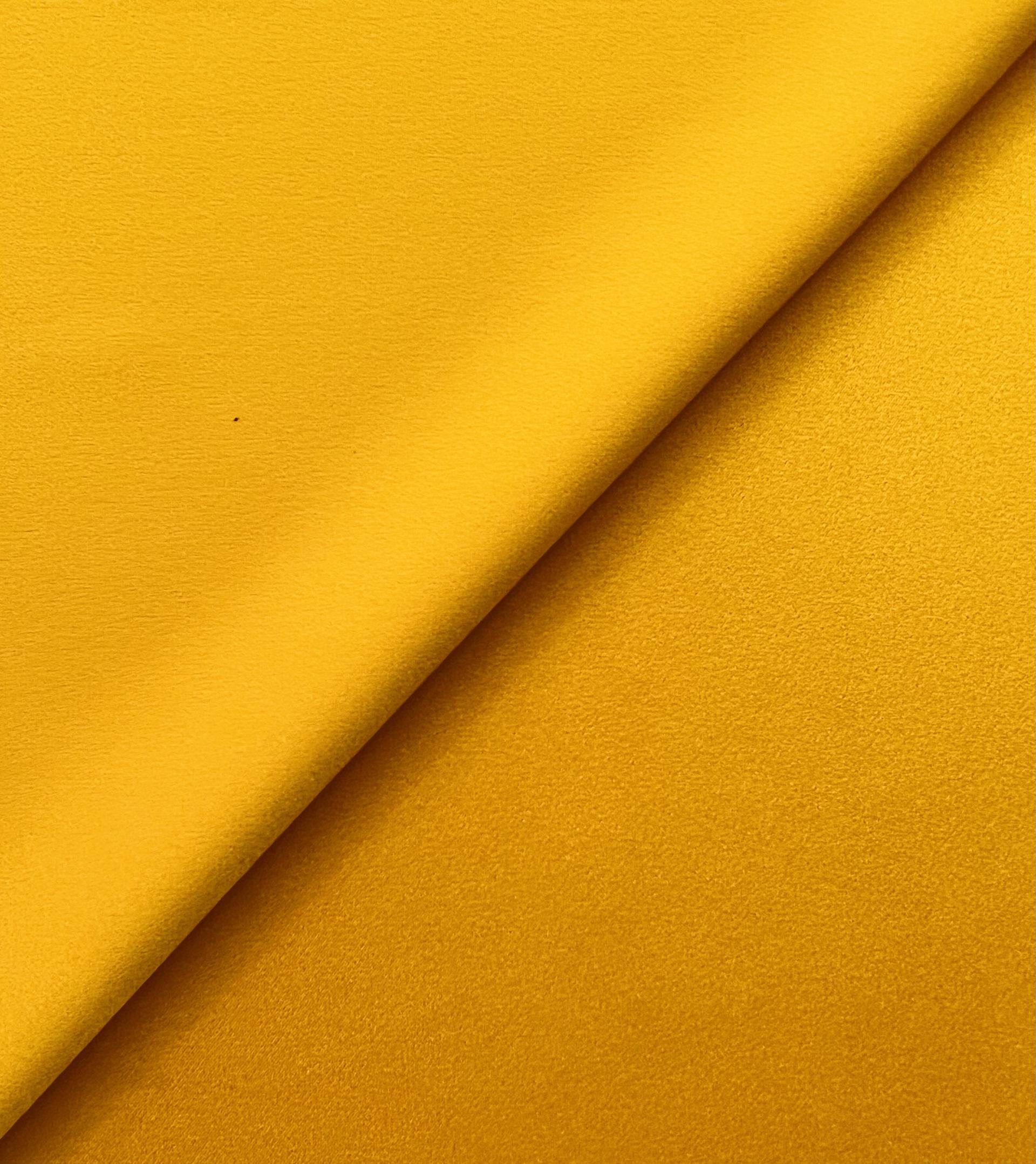 Triacetate Stretch Crepé Back Satin in Canary