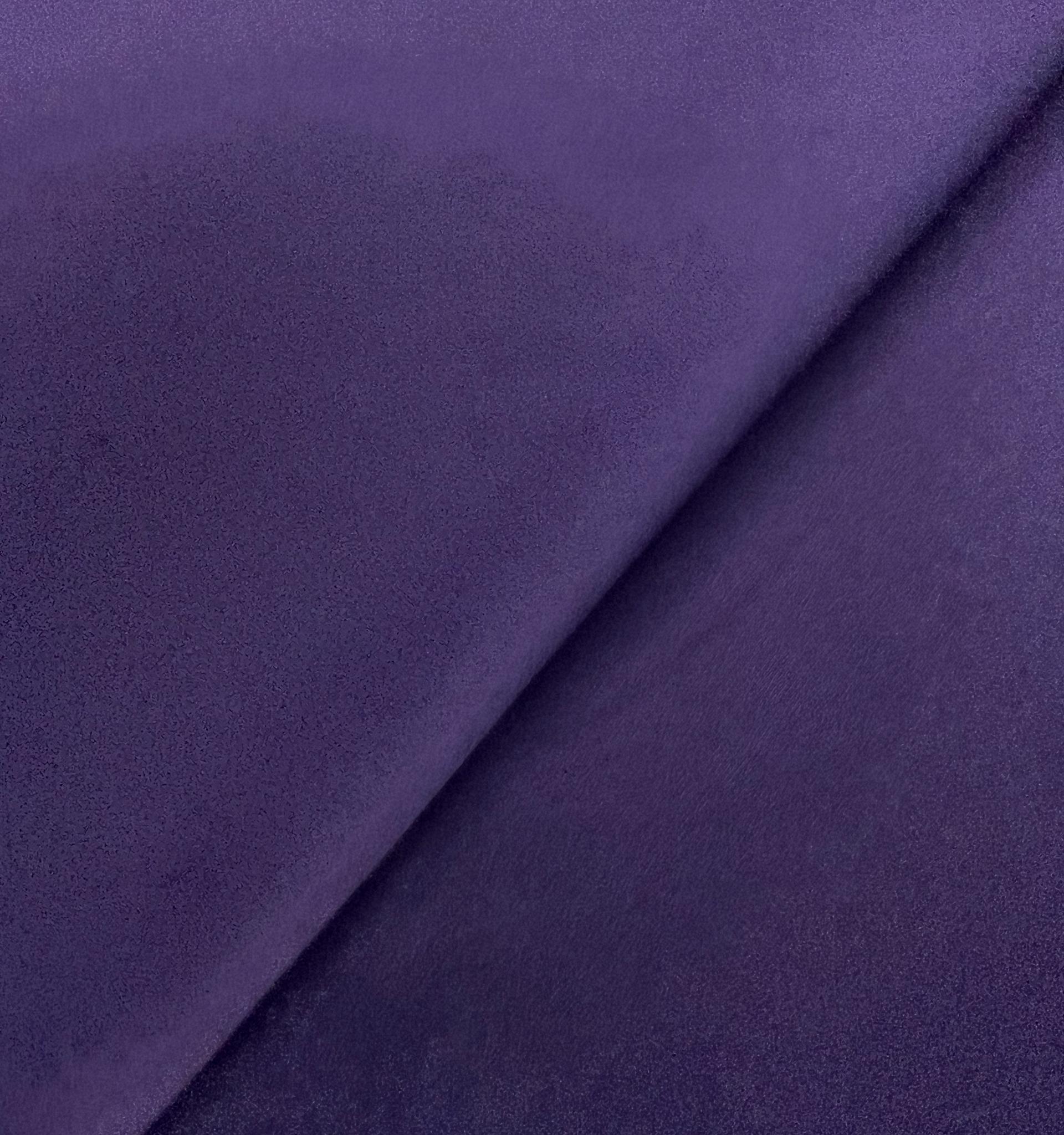 Triacetate Stretch Crepé Back Satin in Eggplant