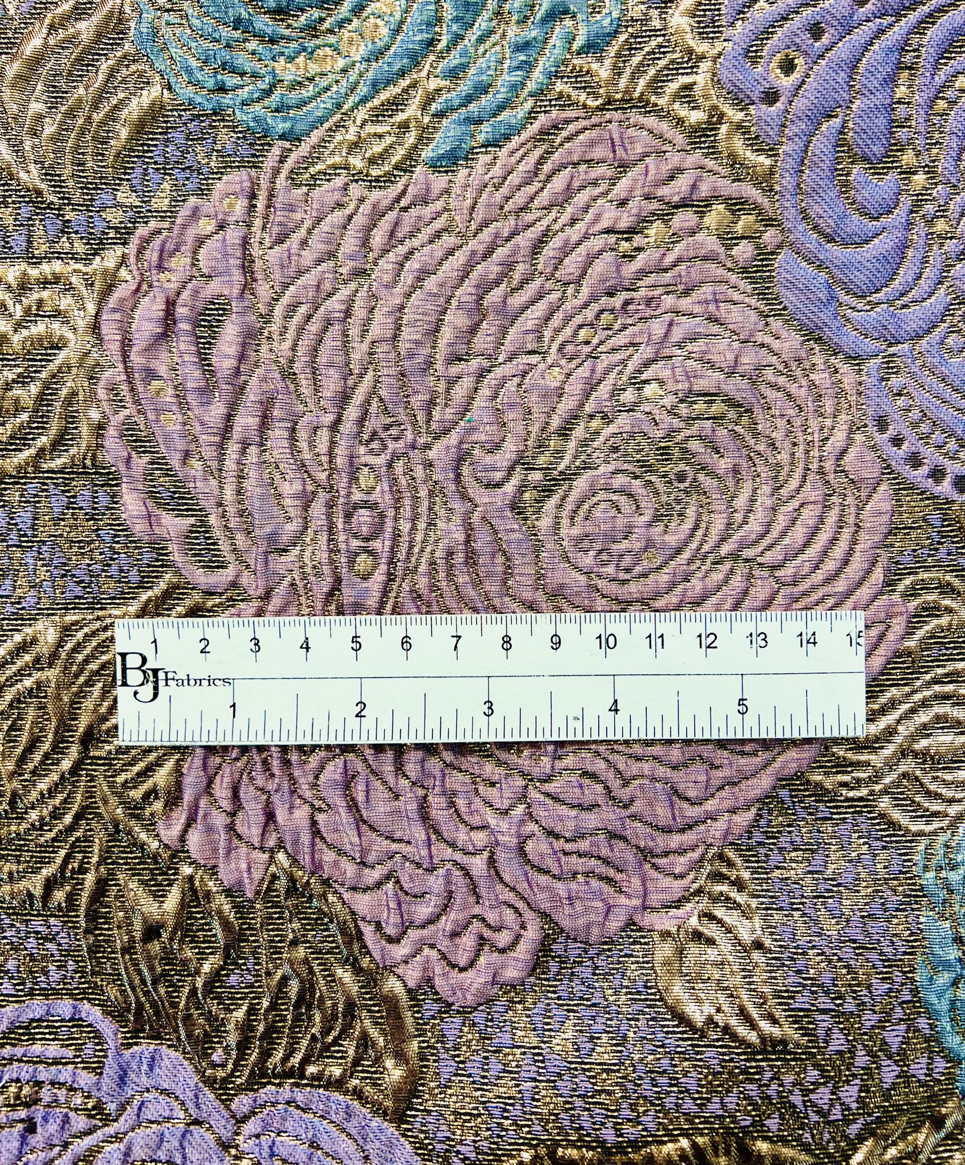 Metallic Matlassé Brocade