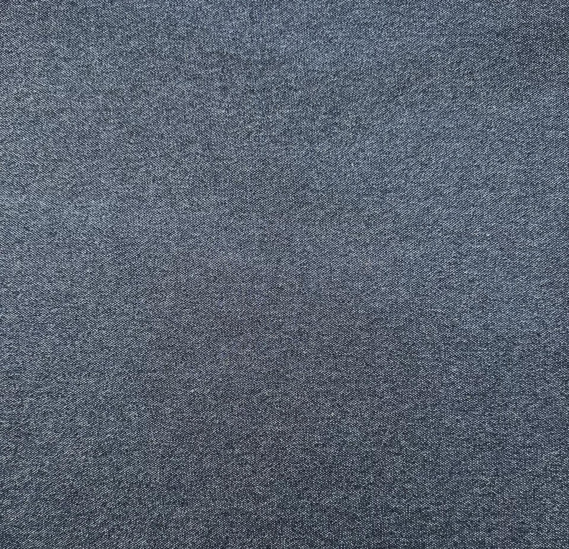 Imported Cotton Knit Pique in Indigo