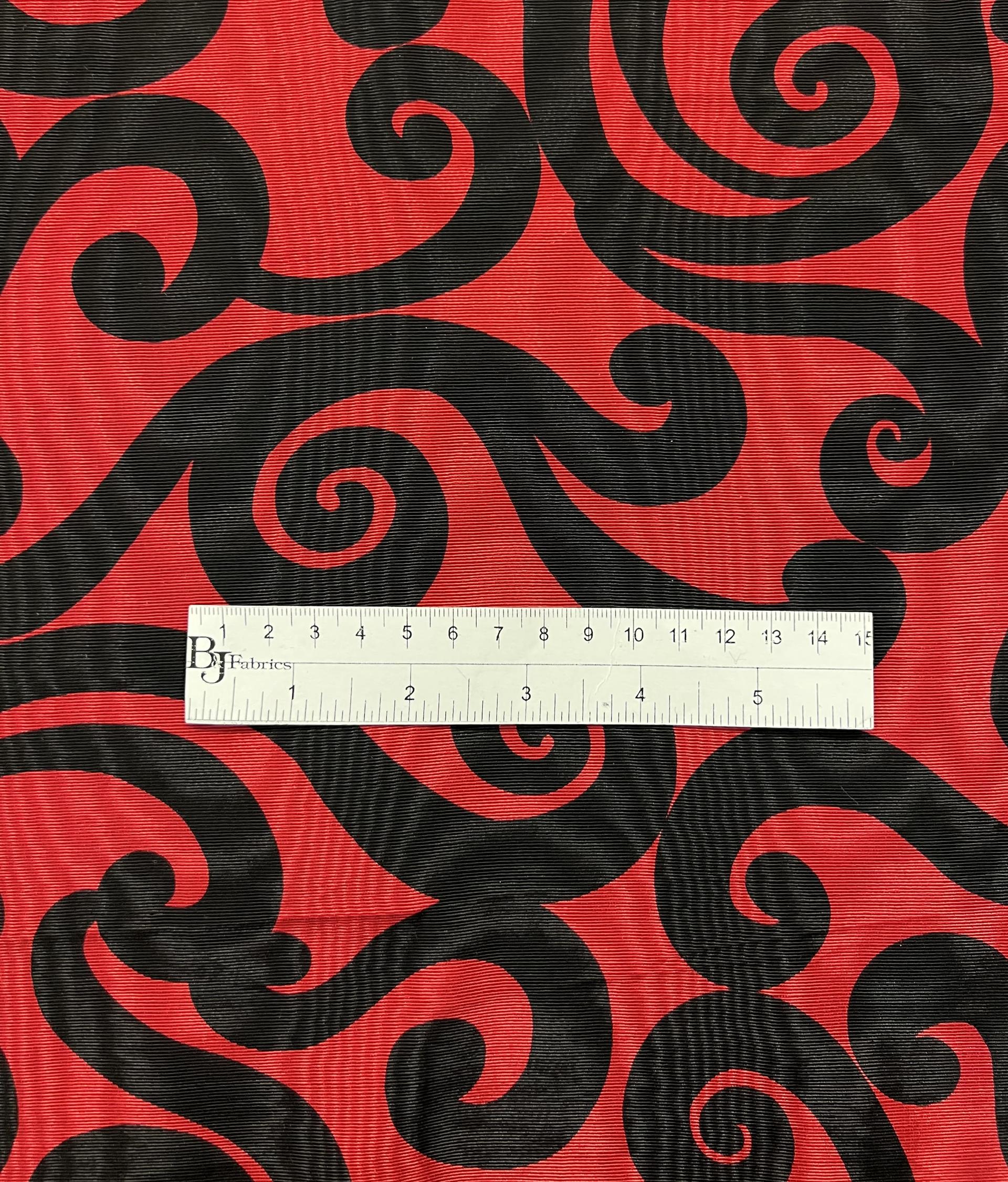 Vintage Cotton & Rayon Moire