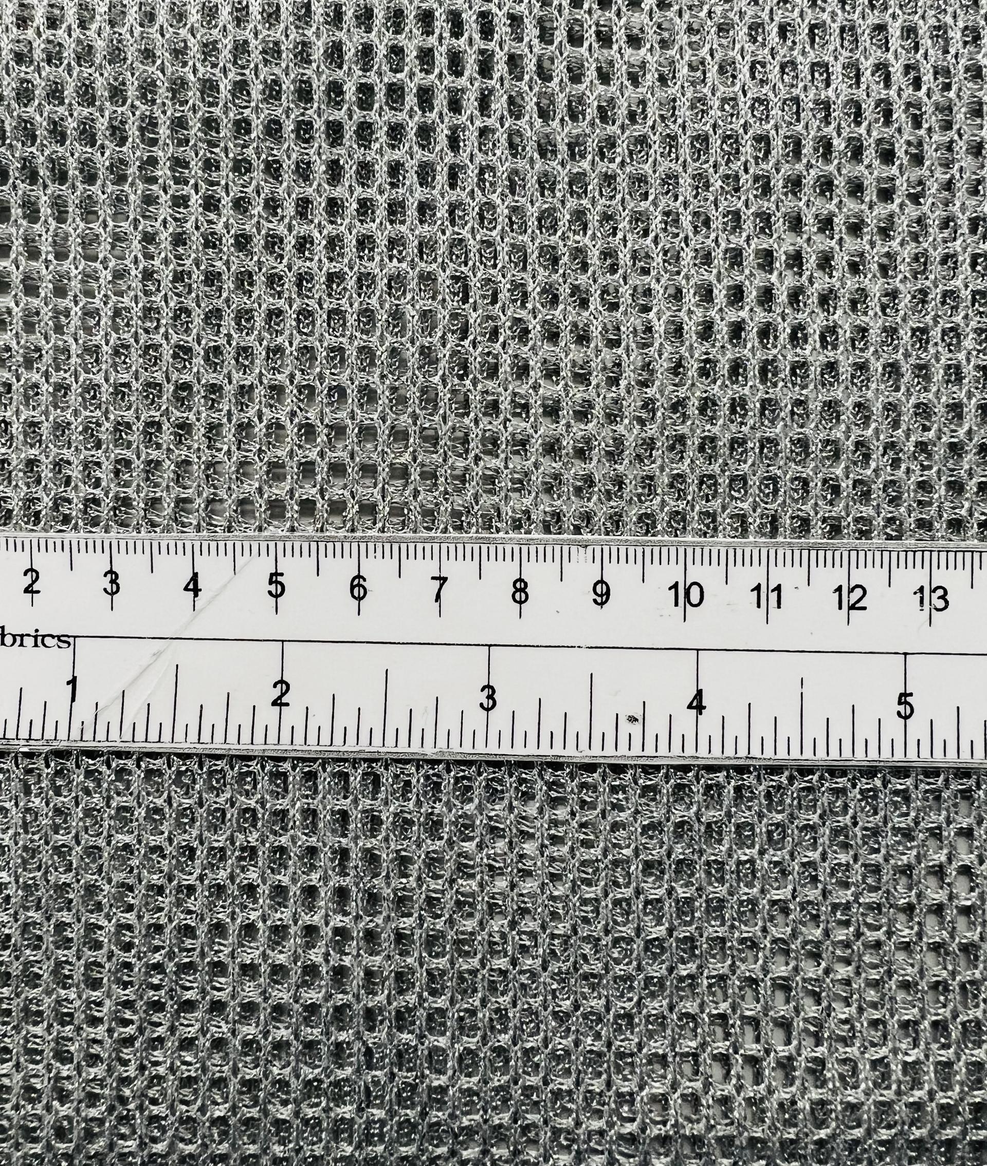 Metallic Mesh in SIiver