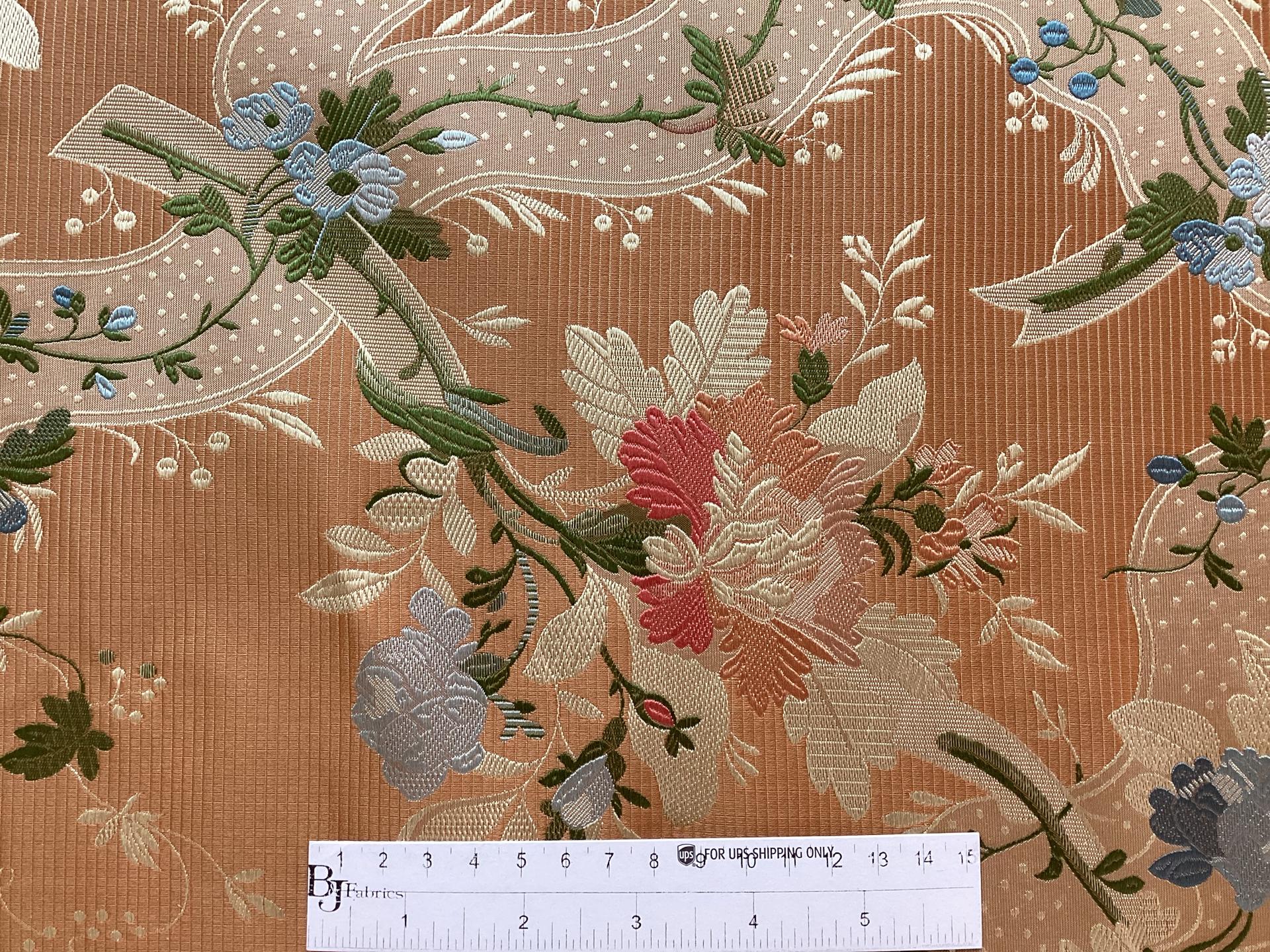 Silk Floral Brocade