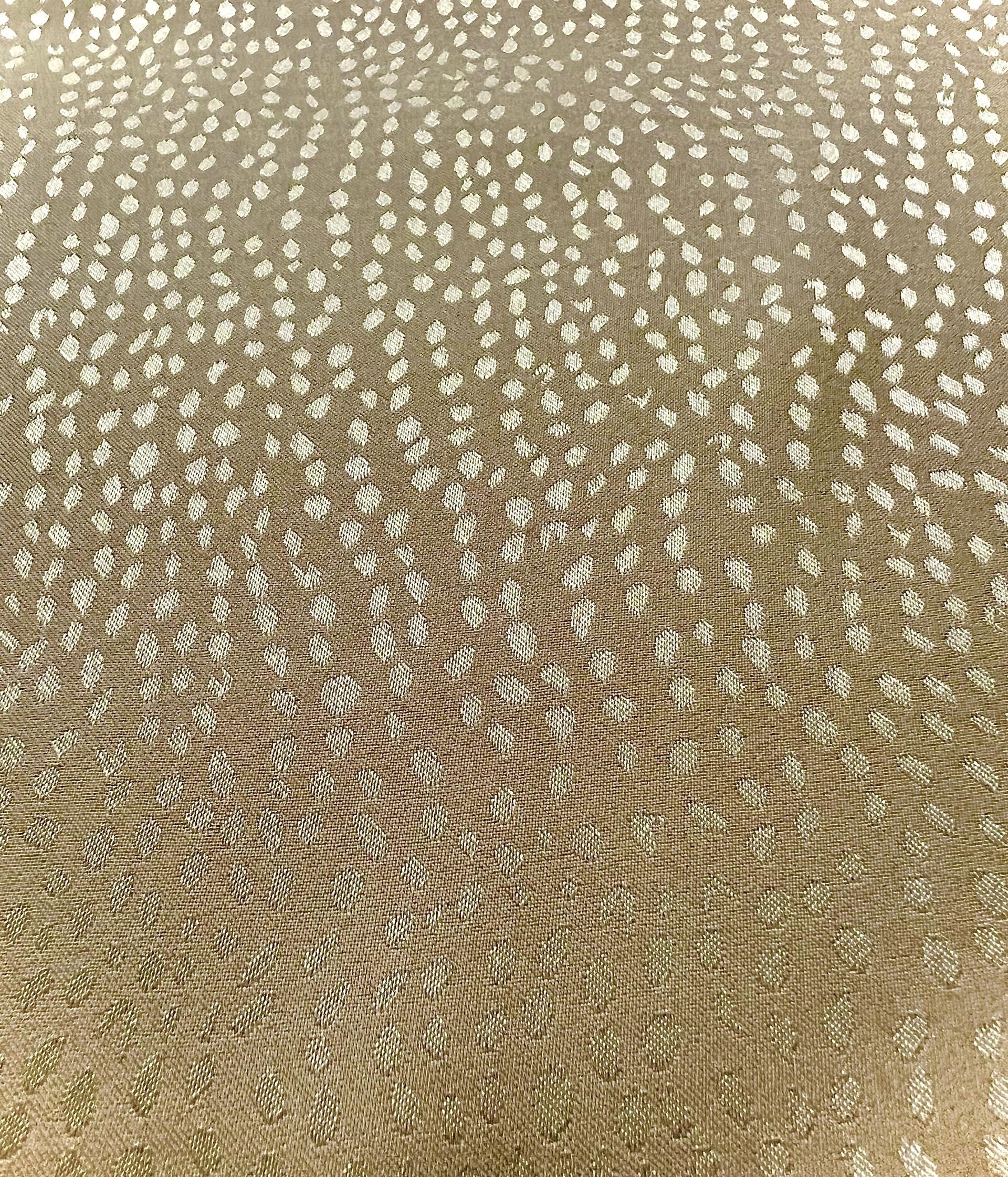 Stretch Jacquard in Champagne