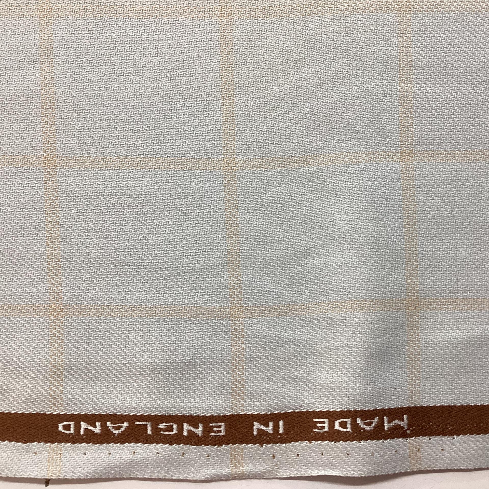 Made In England 100% Cotton On Window Pane