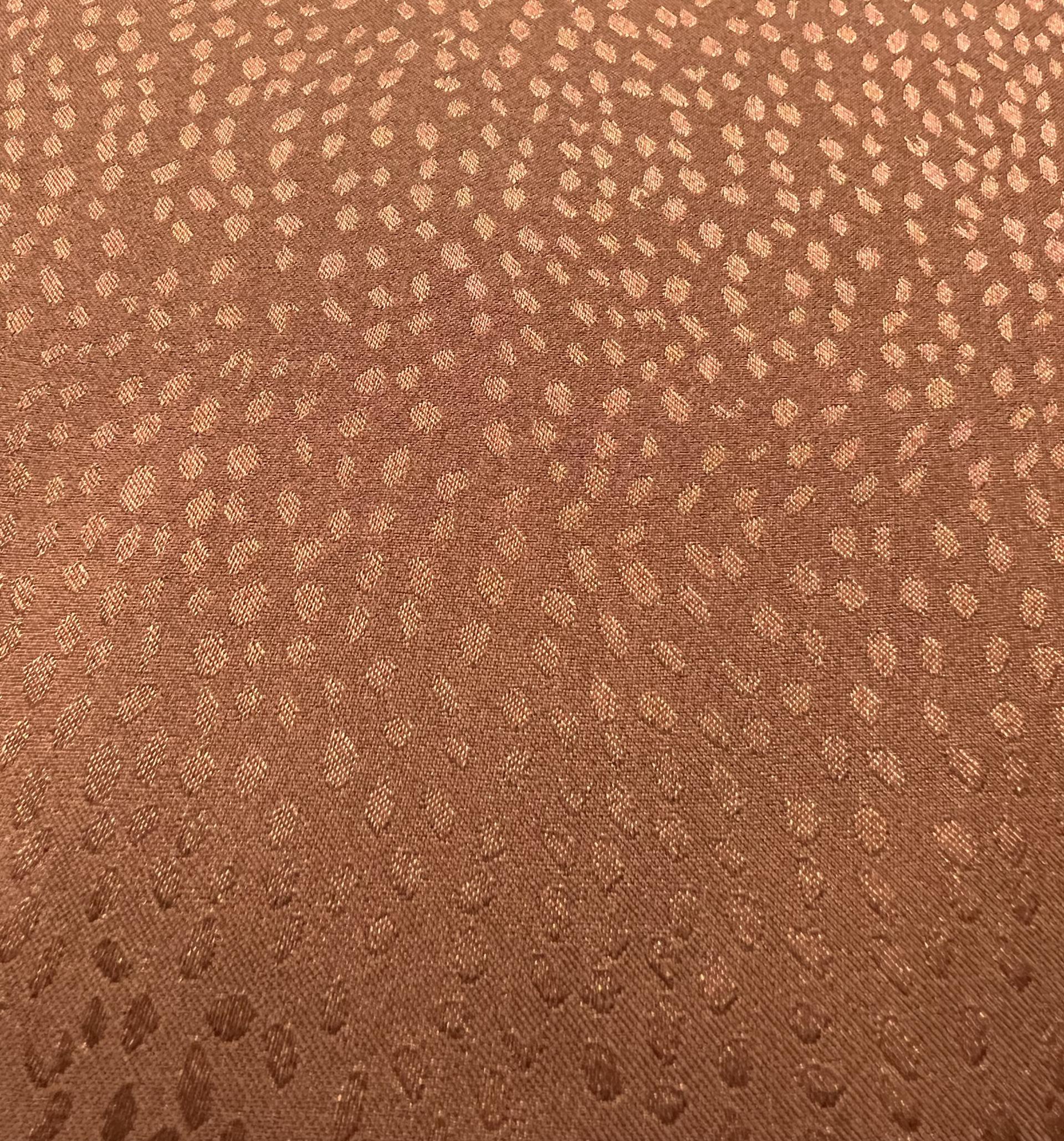 Stretch Jacquard in chocolate