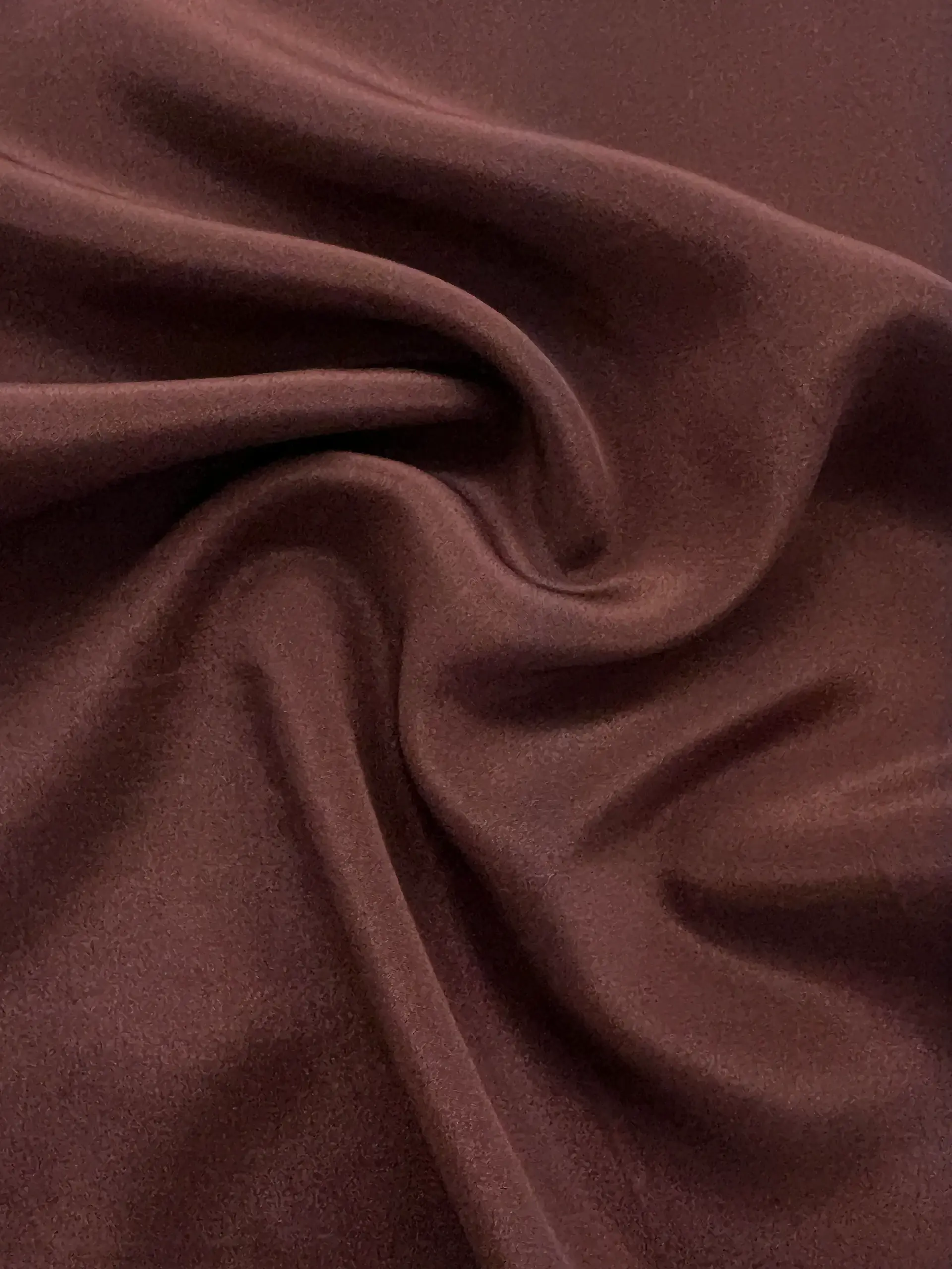 4 Ply Silk Crepé in Burnt Sienna