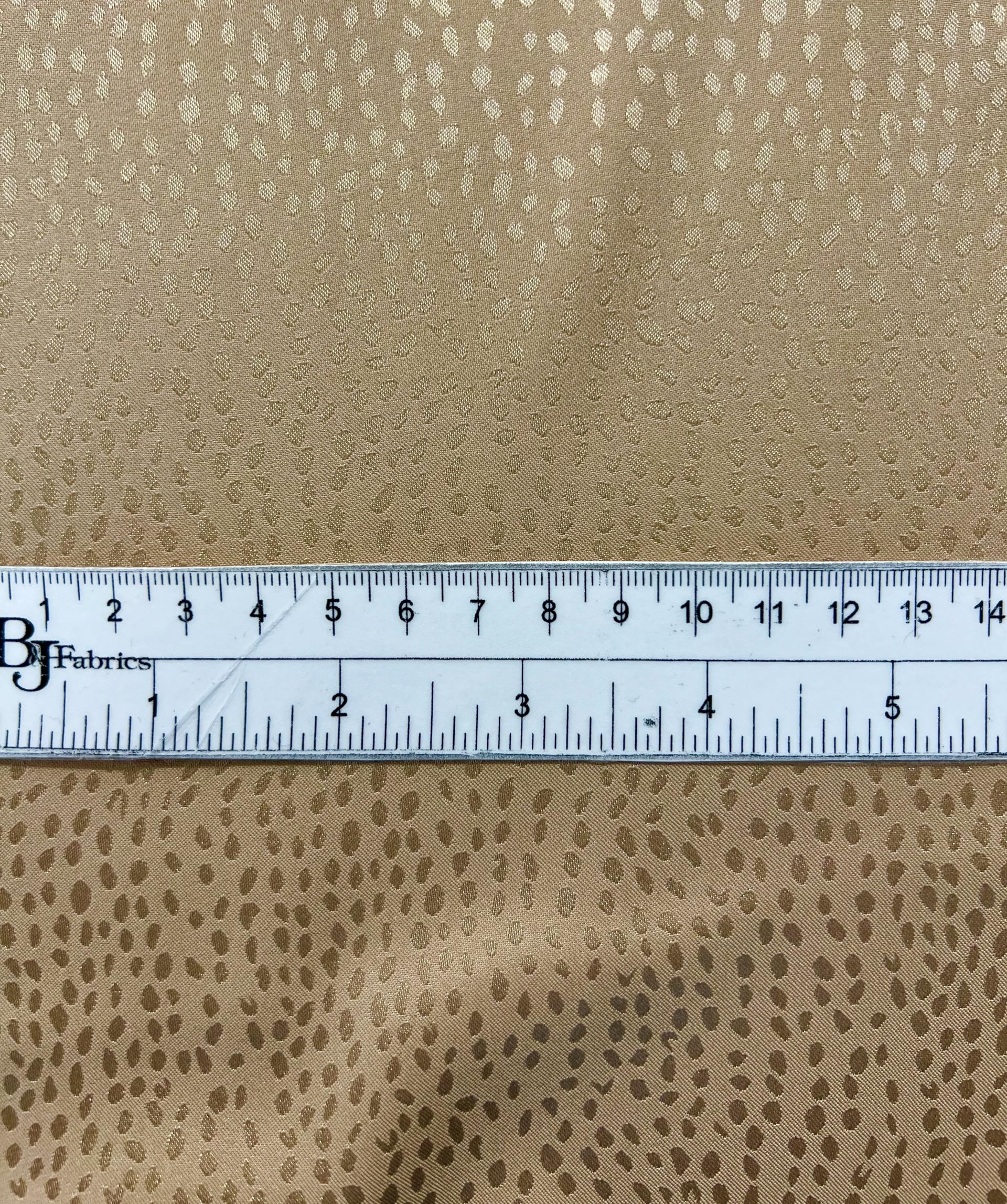 Stretch Jacquard in Champagne