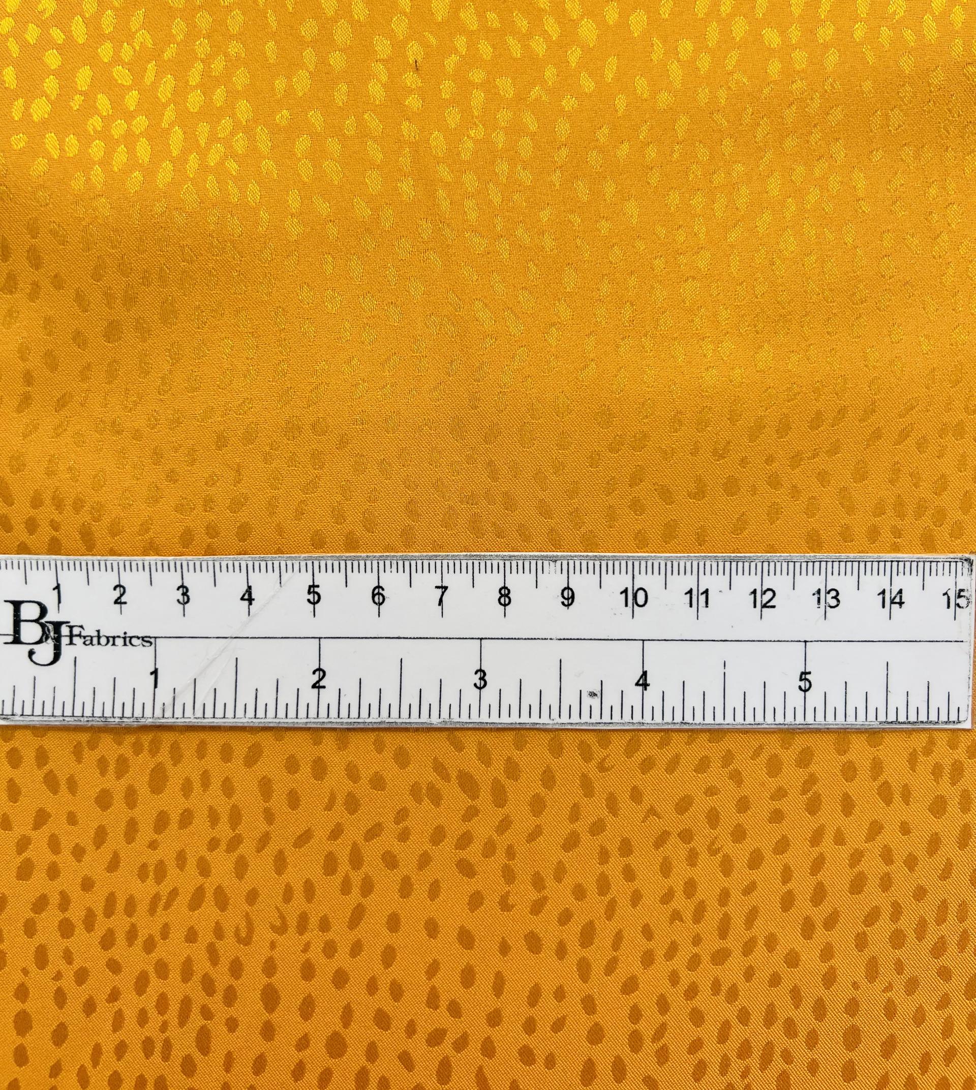 Stretch Jacquard in Marigold