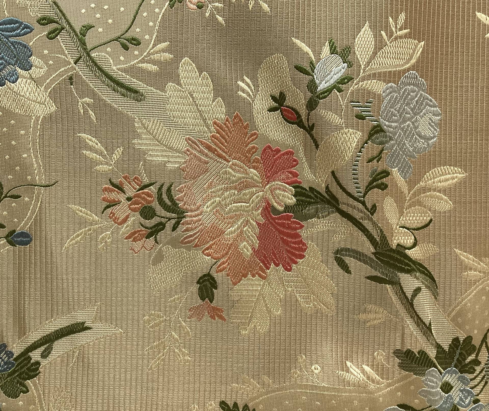 Silk Floral Brocade