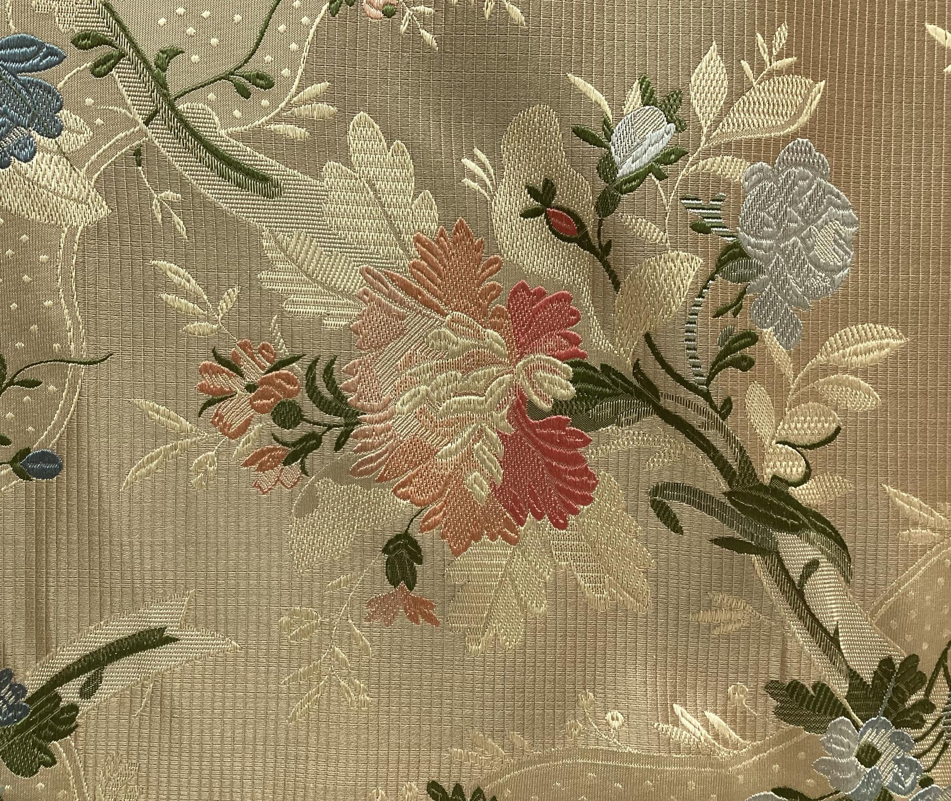 Silk Floral Brocade