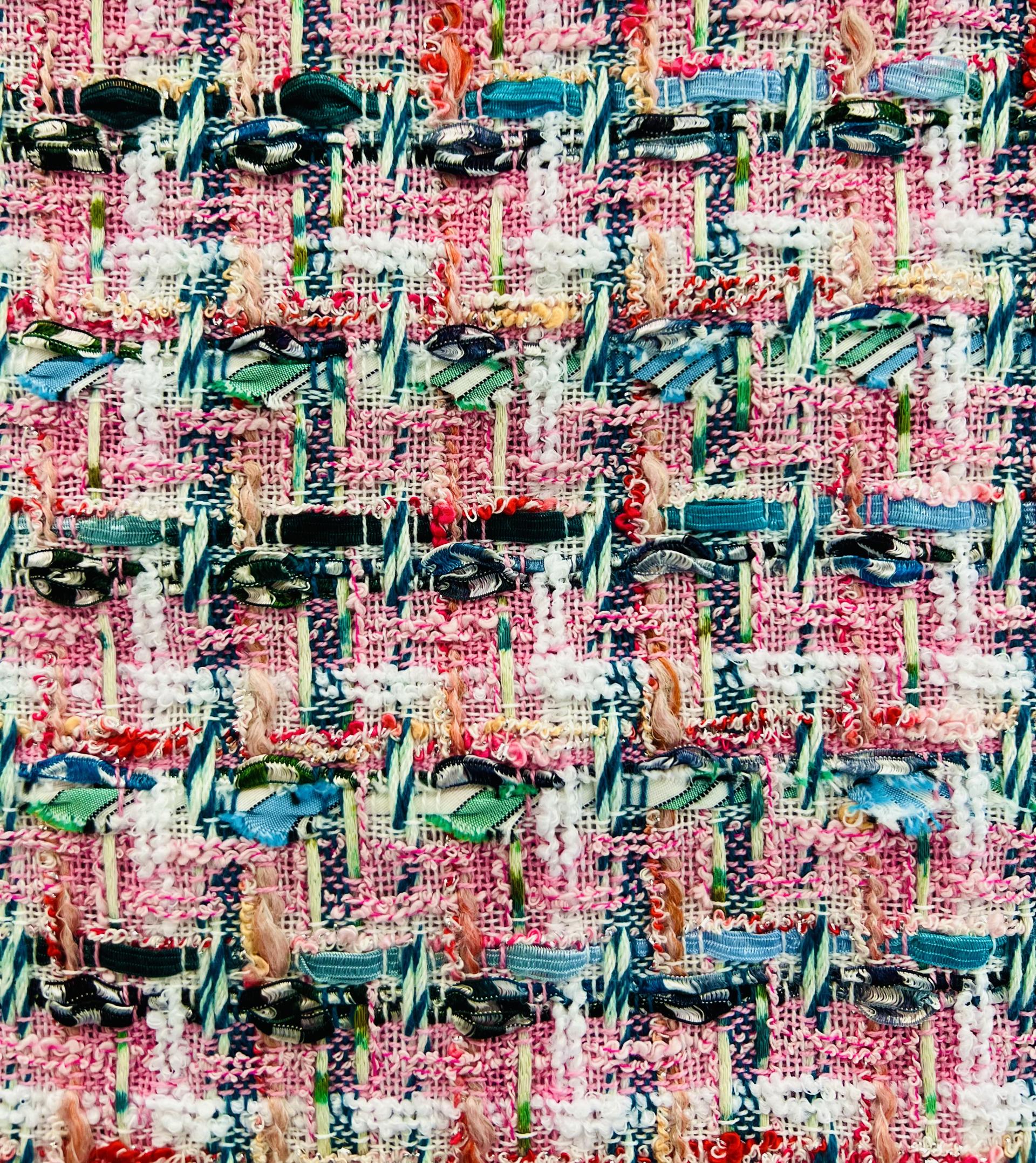 Couture Tweed in Pink