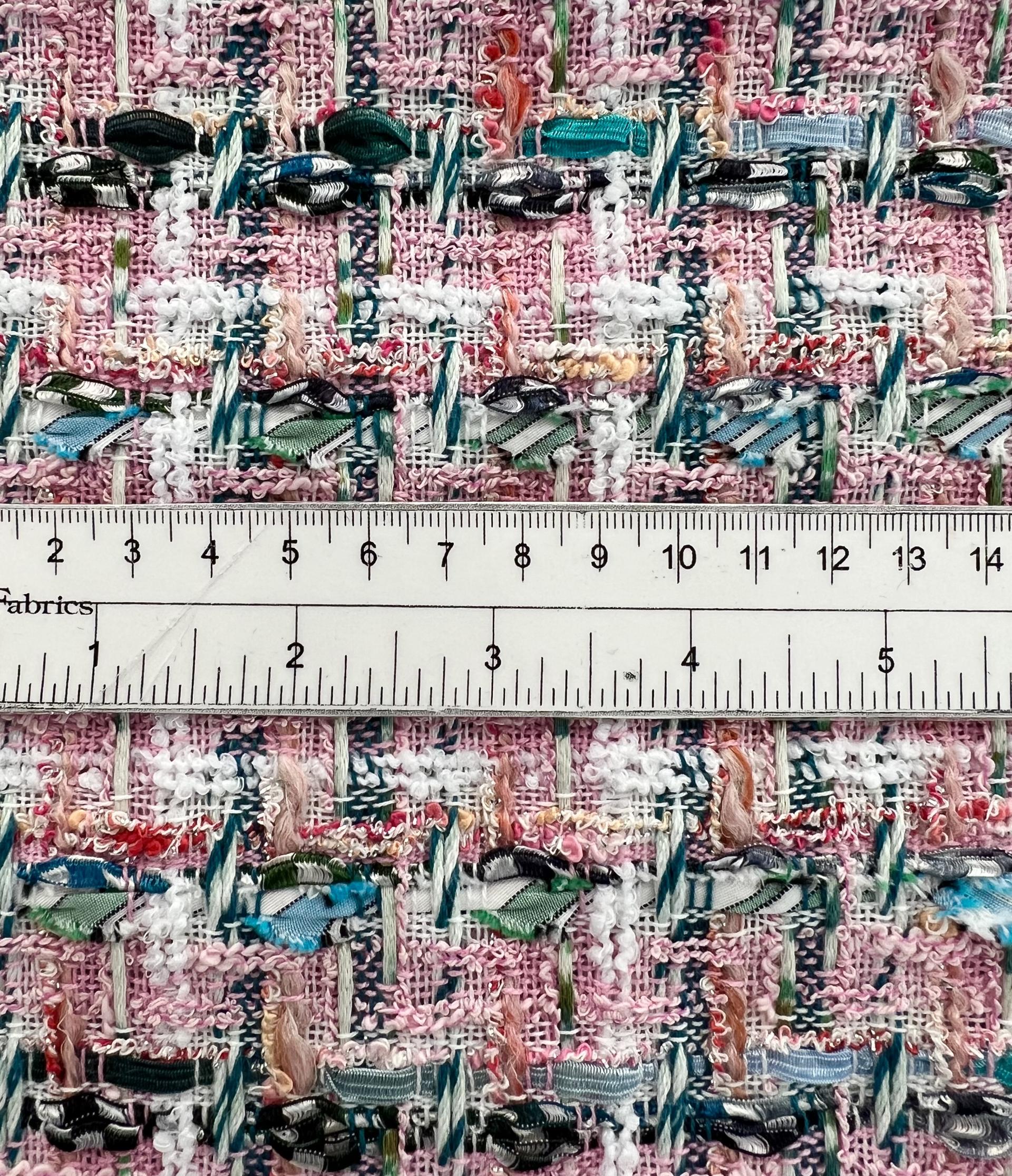 Couture Tweed in Pink