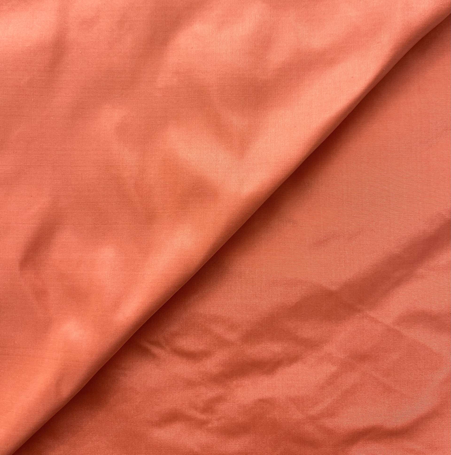 Pure Silk Taffeta in Salmon