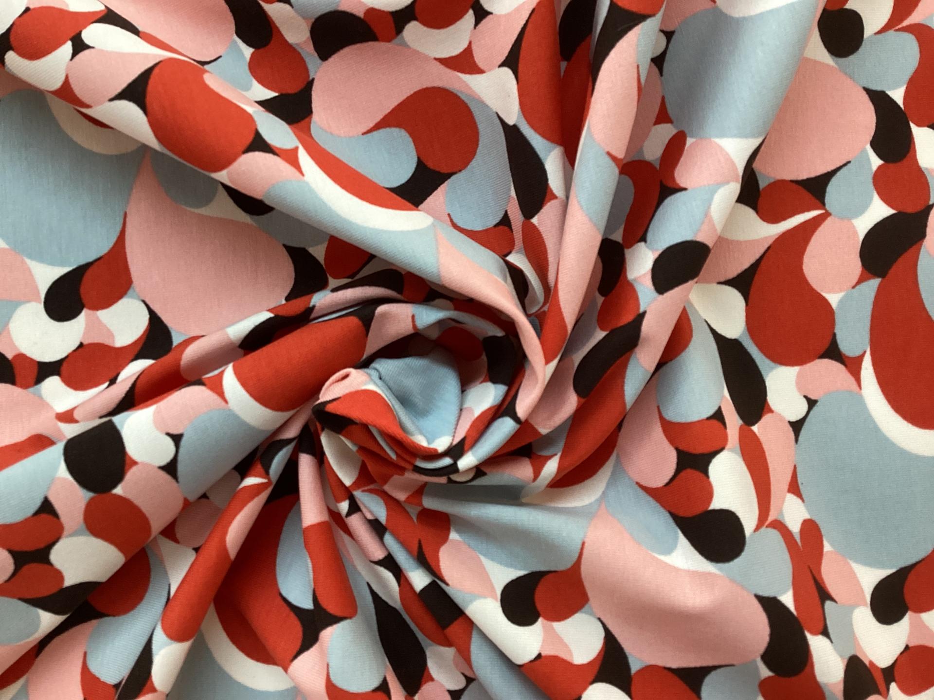 Liberty of London 100% Cotton Lycra Jersey Print