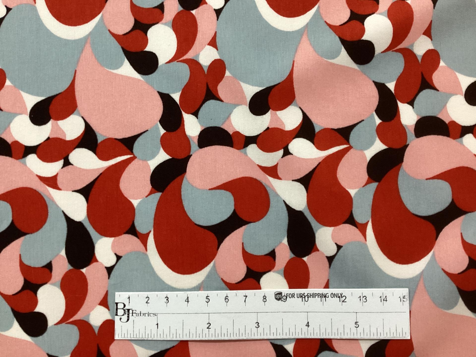 Liberty of London 100% Cotton Lycra Jersey Print