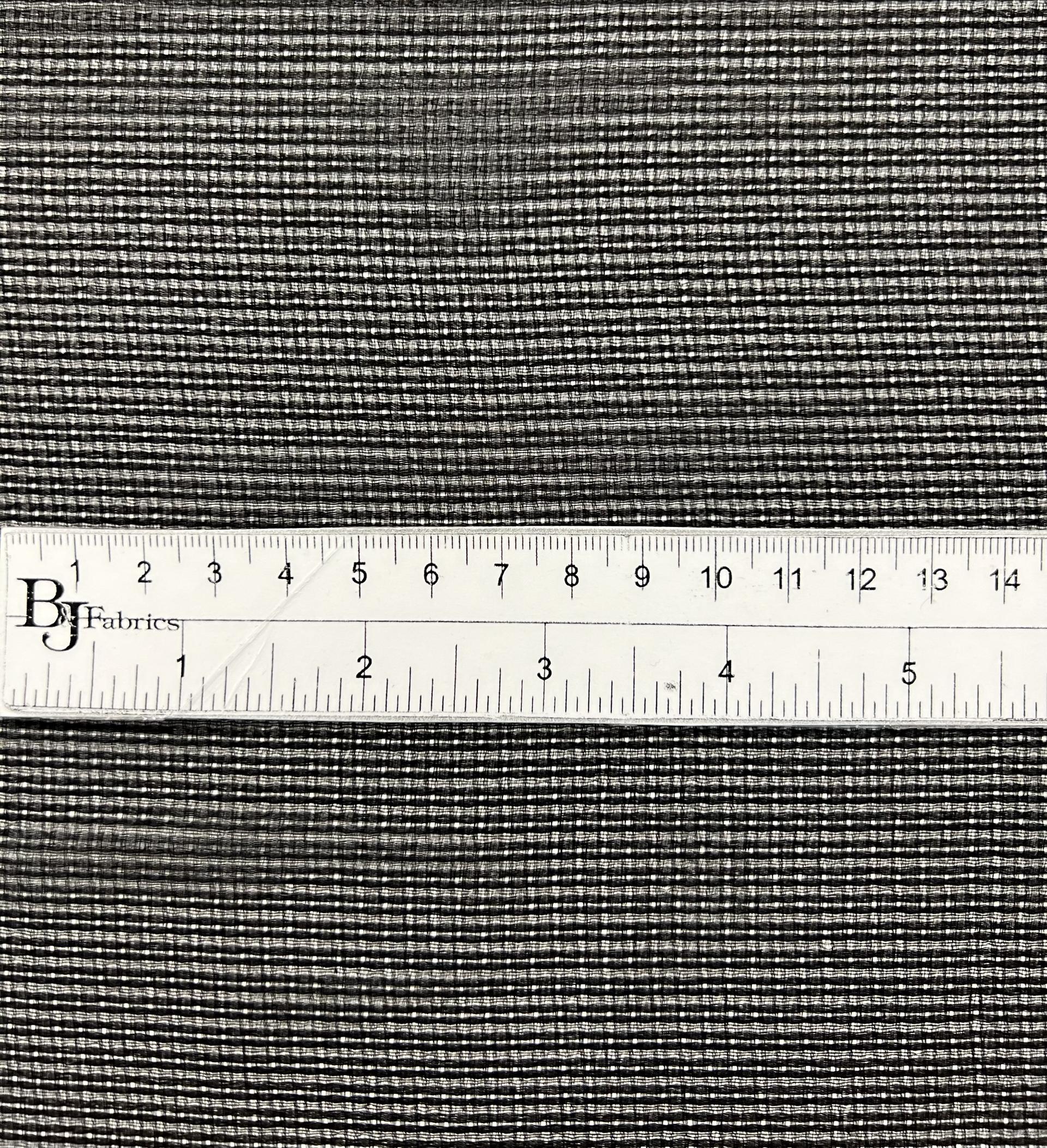 Pure Silk Marqusetté in Black