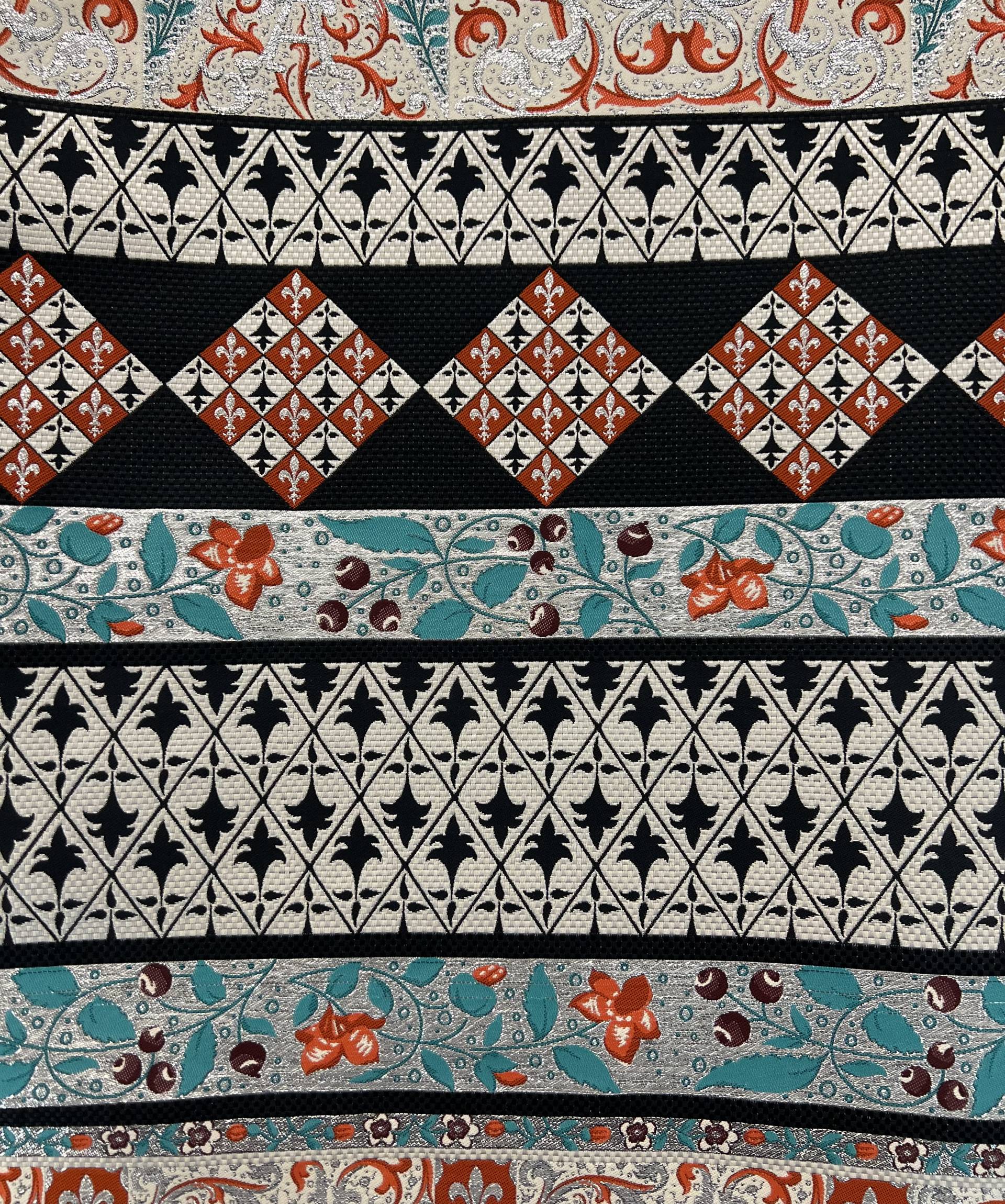 Jacquard Metallic Brocade