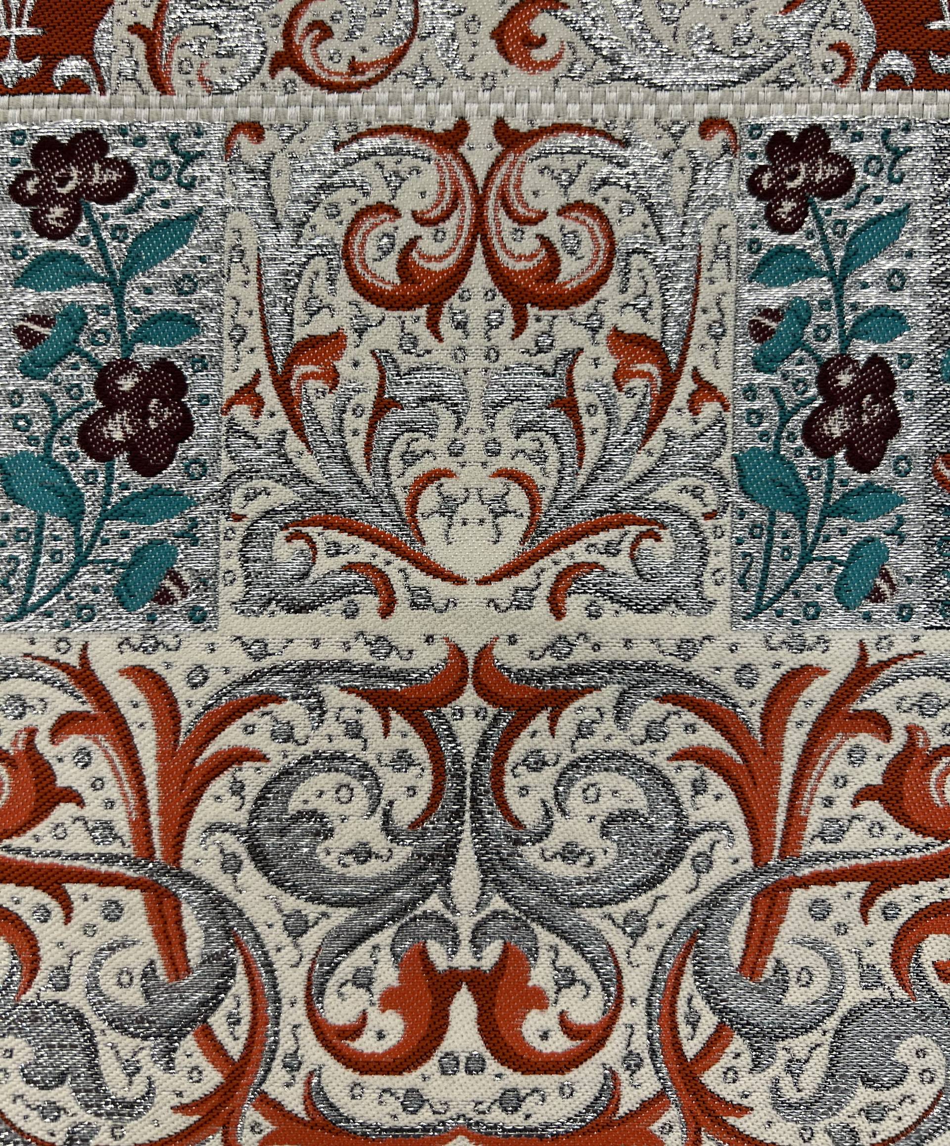 Jacquard Metallic Brocade