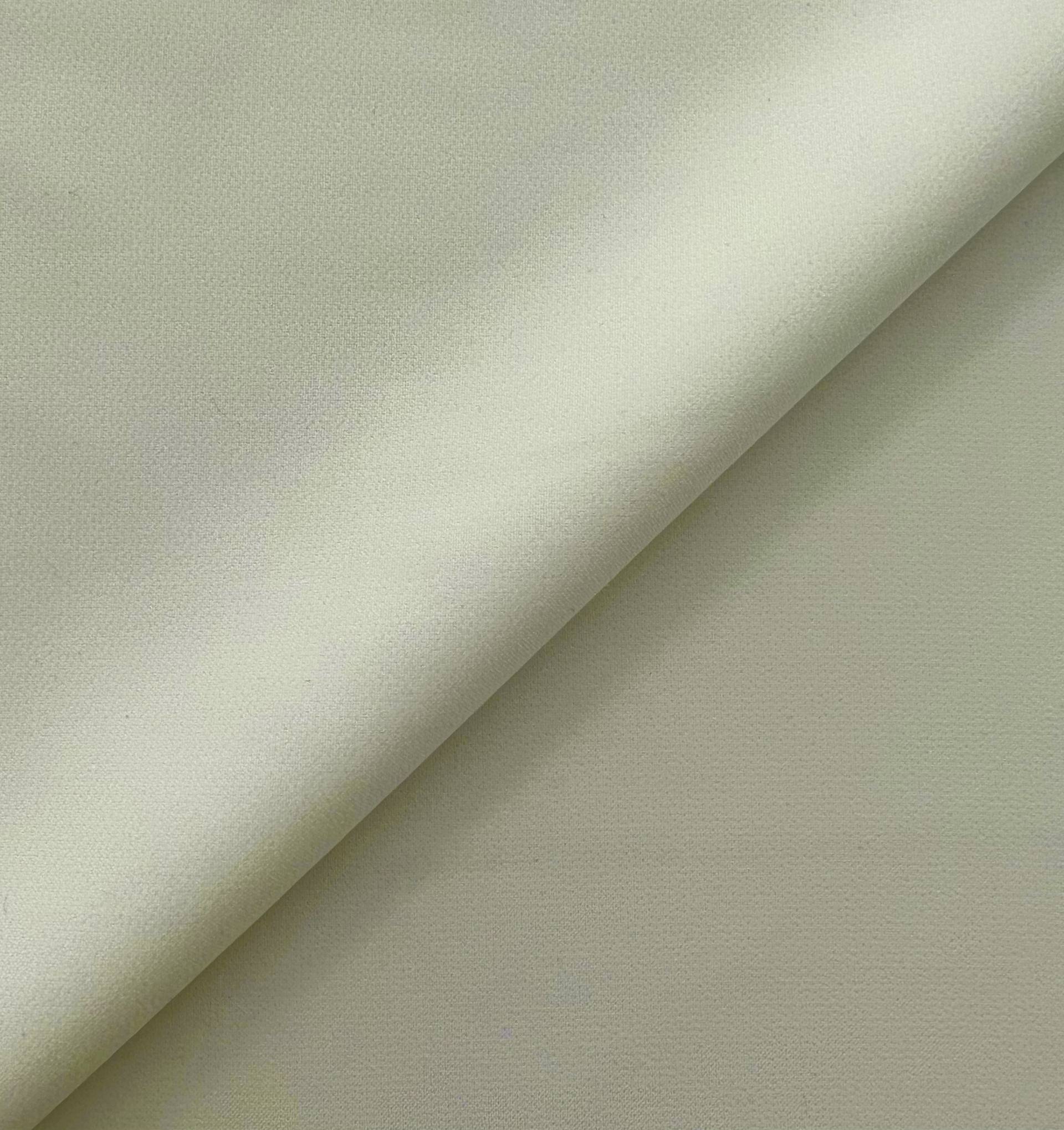 Polyester Stretch Crepe In Eggshell