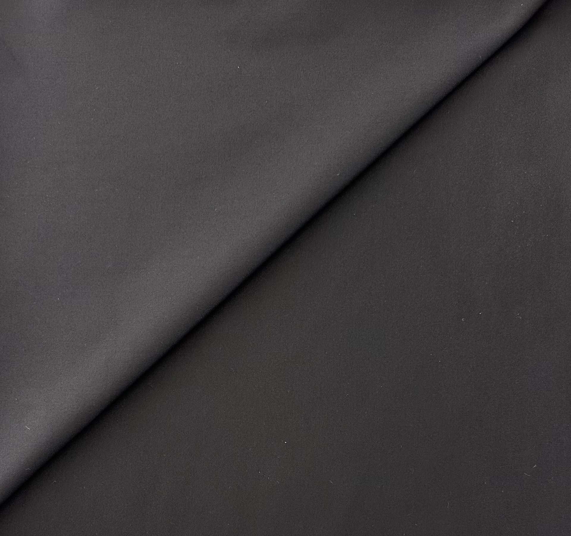 Combed Cotton Twill in Black