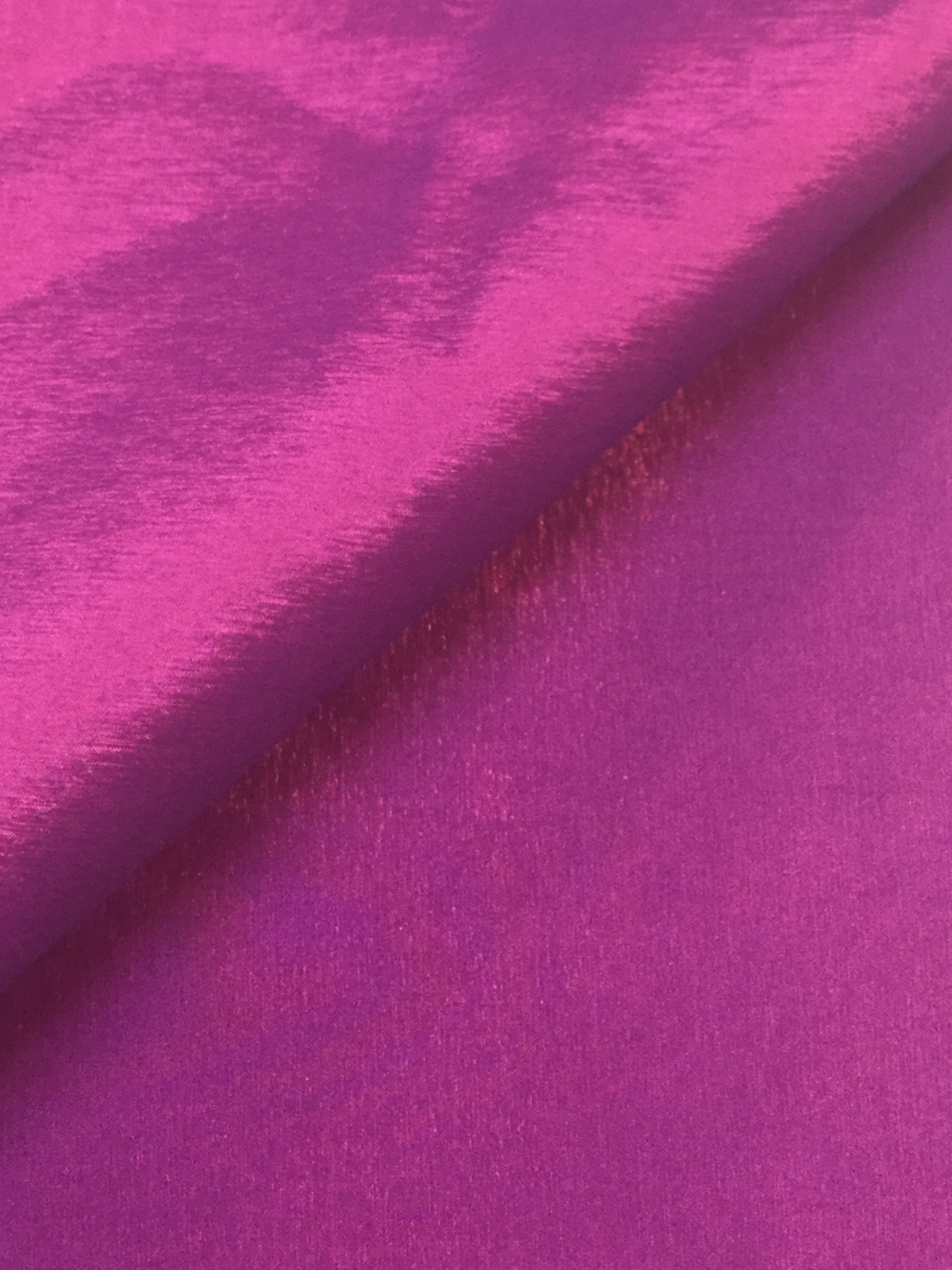 Iridescent Stretch Taffeta in Beauty/Purple