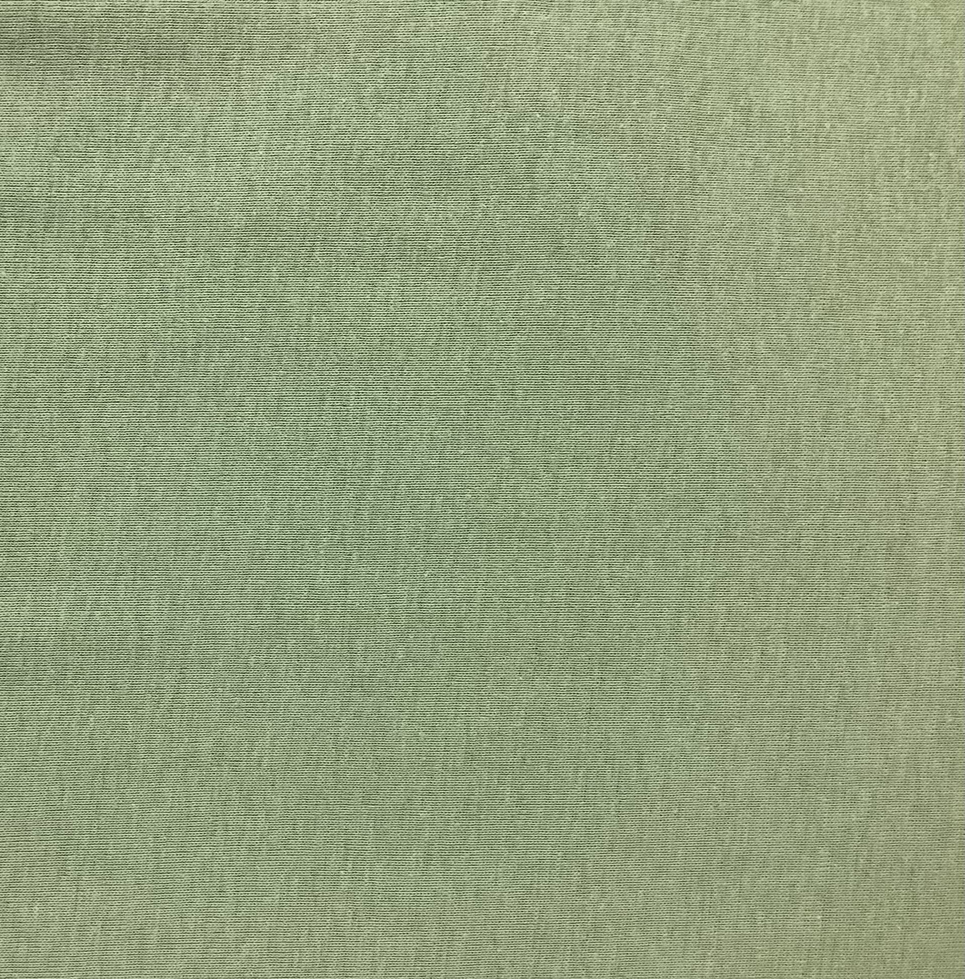 100 % Cotton Rib Knit in Sage