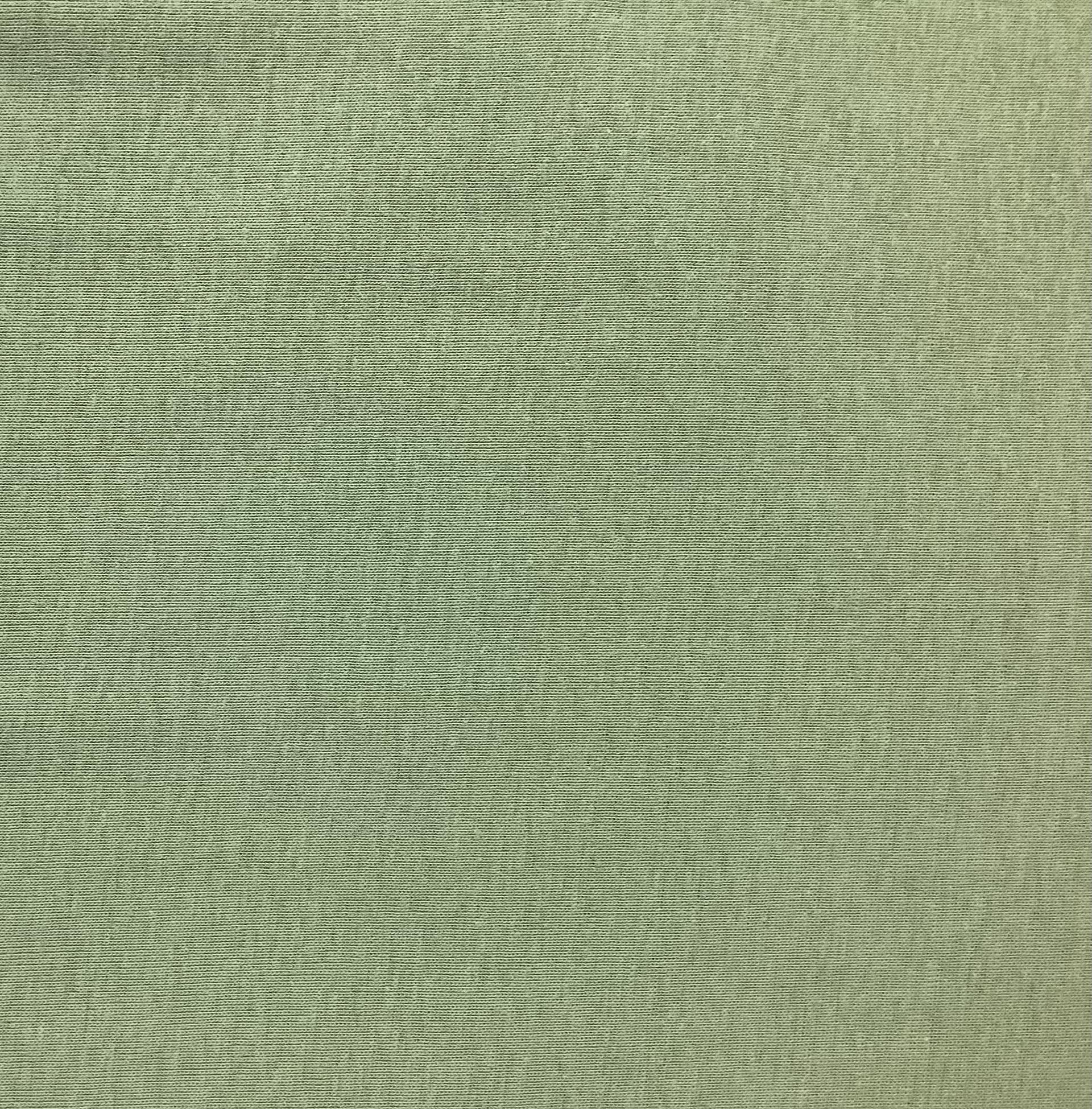 100 % Cotton Rib Knit in Sage