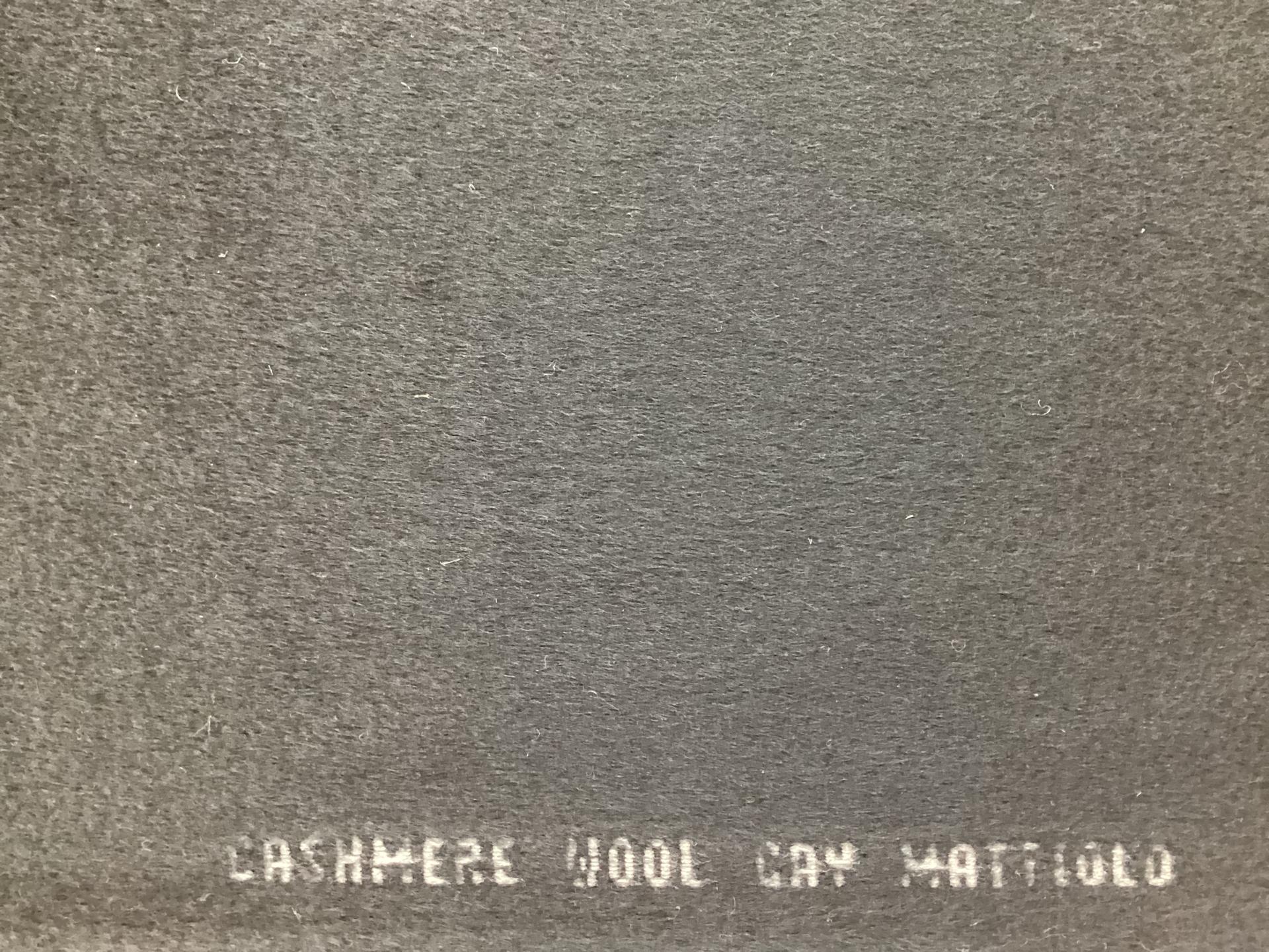 Cashmere & Wool Coating in Black