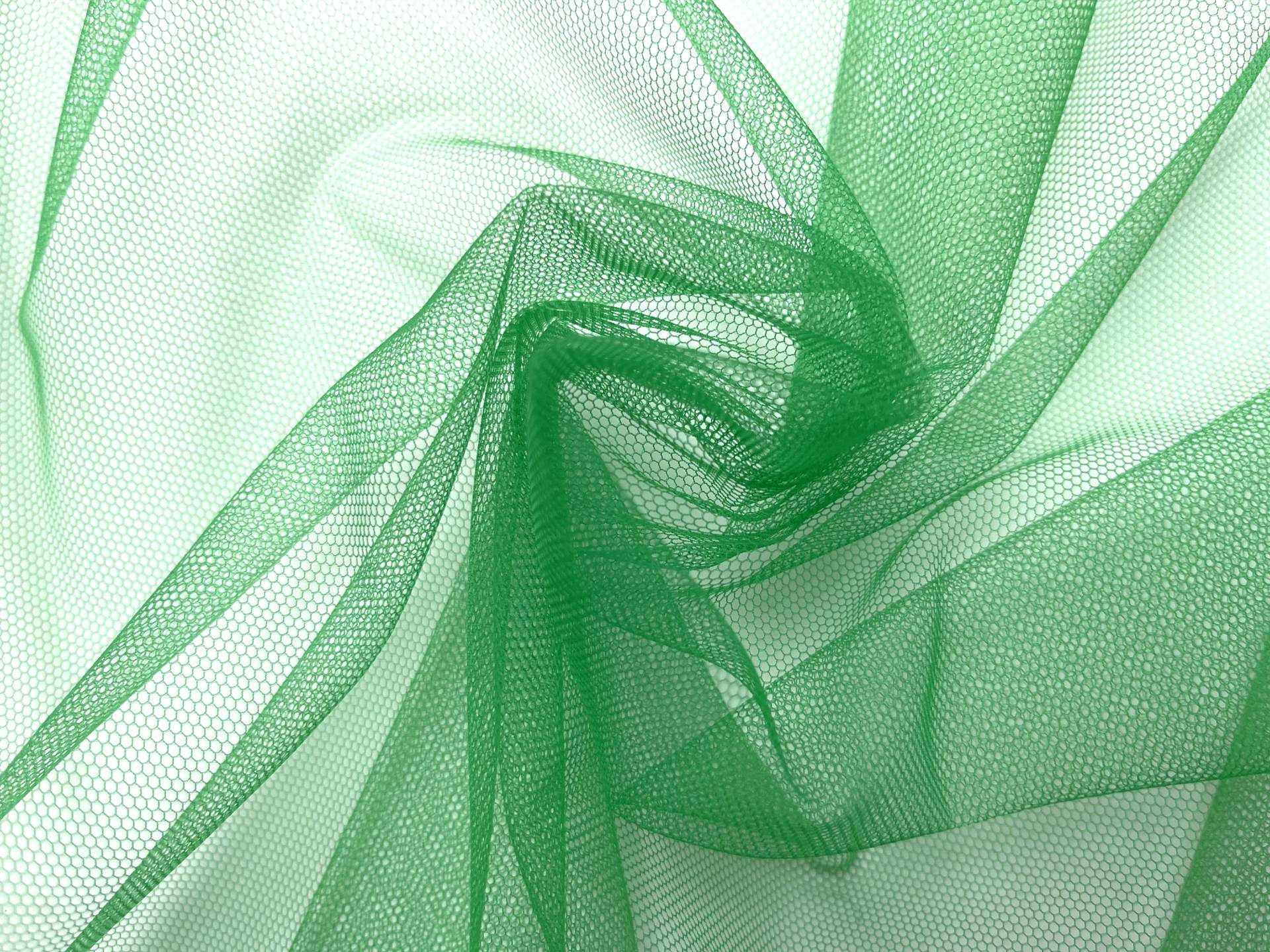 Nylon Illusion in Emerald Green