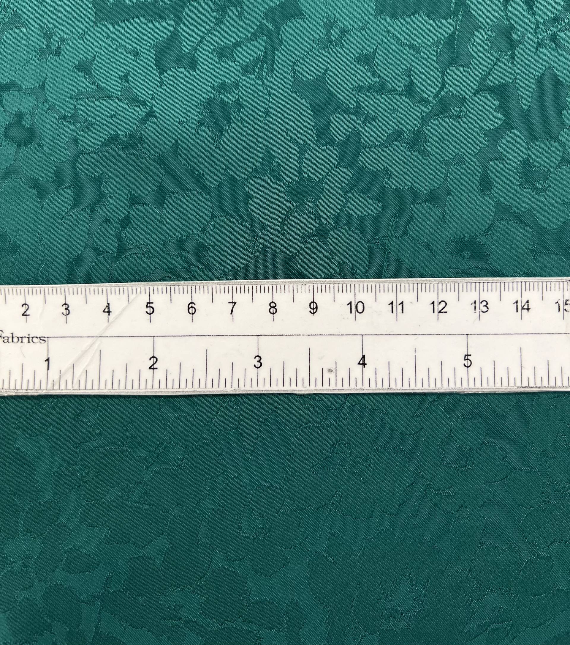 OEKO Polyester Jacquard in Green