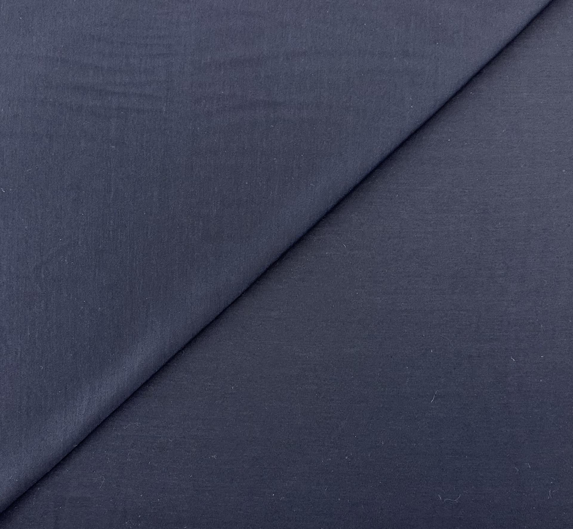 Italian Cotton Jersey in Navy