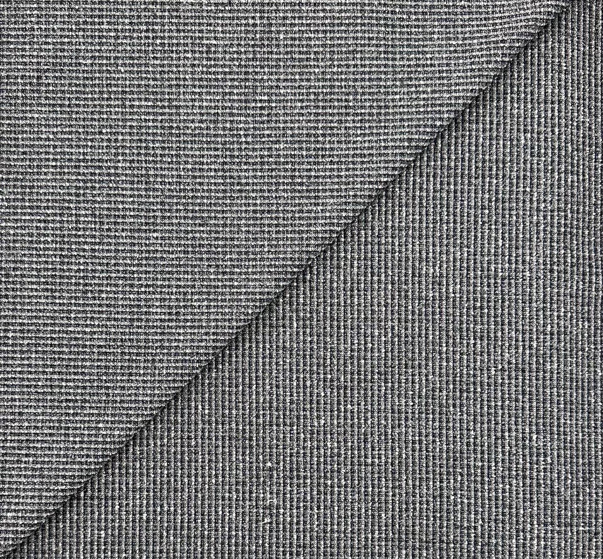 Italian Virgin Wool Silk Novelty Suiting in Slate