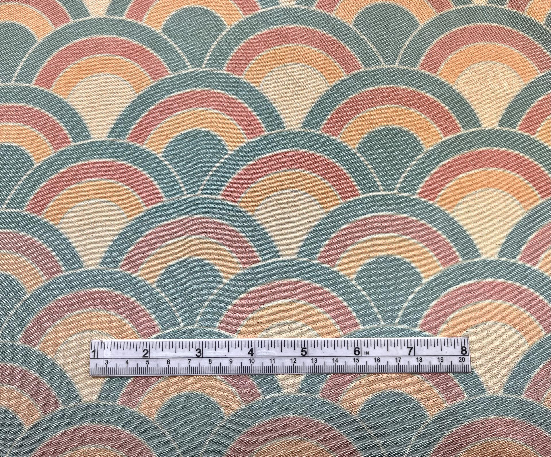 Made in Italy Printed Silk and Poly Crepe Lamé