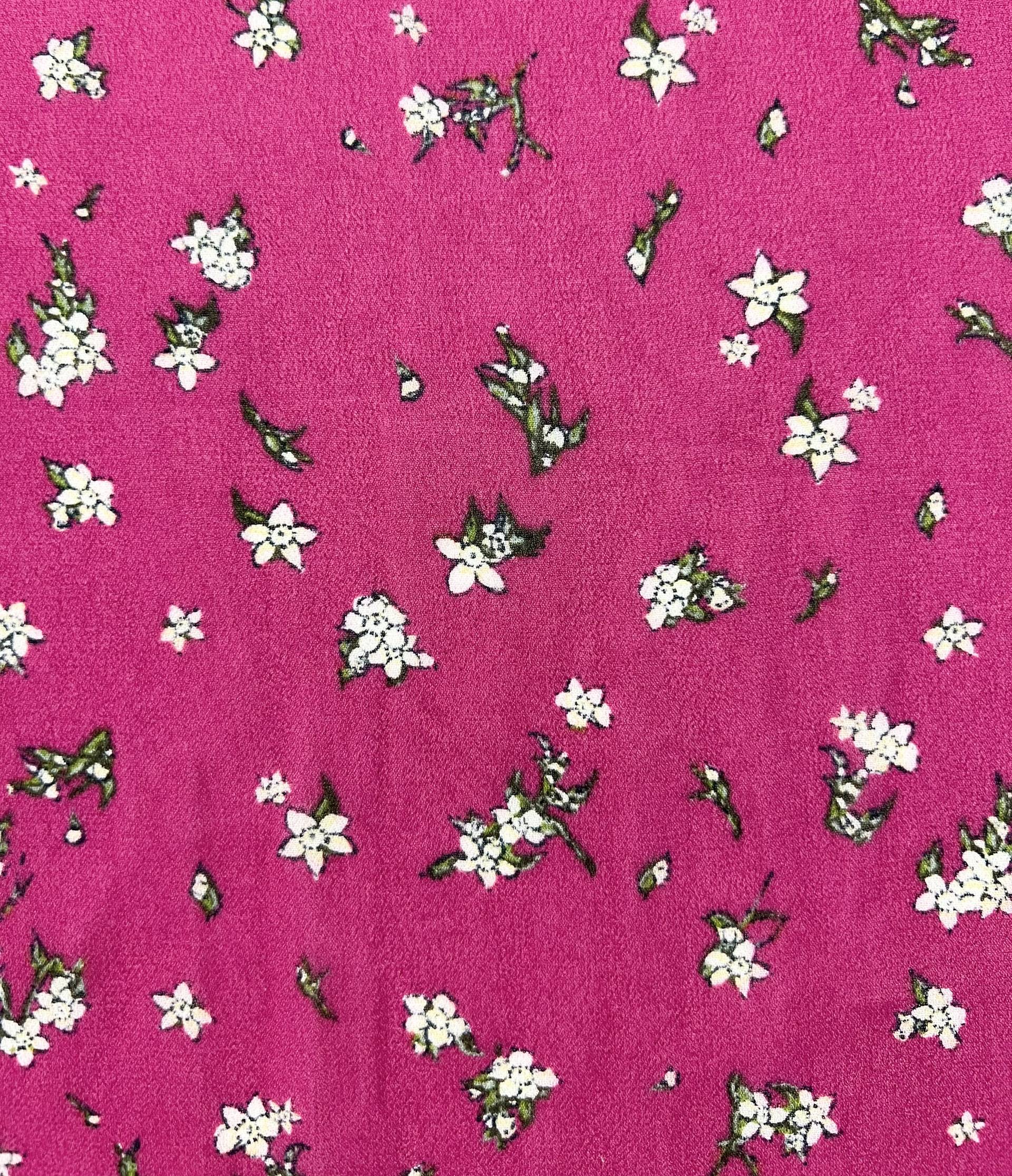 Printed Double Georgette