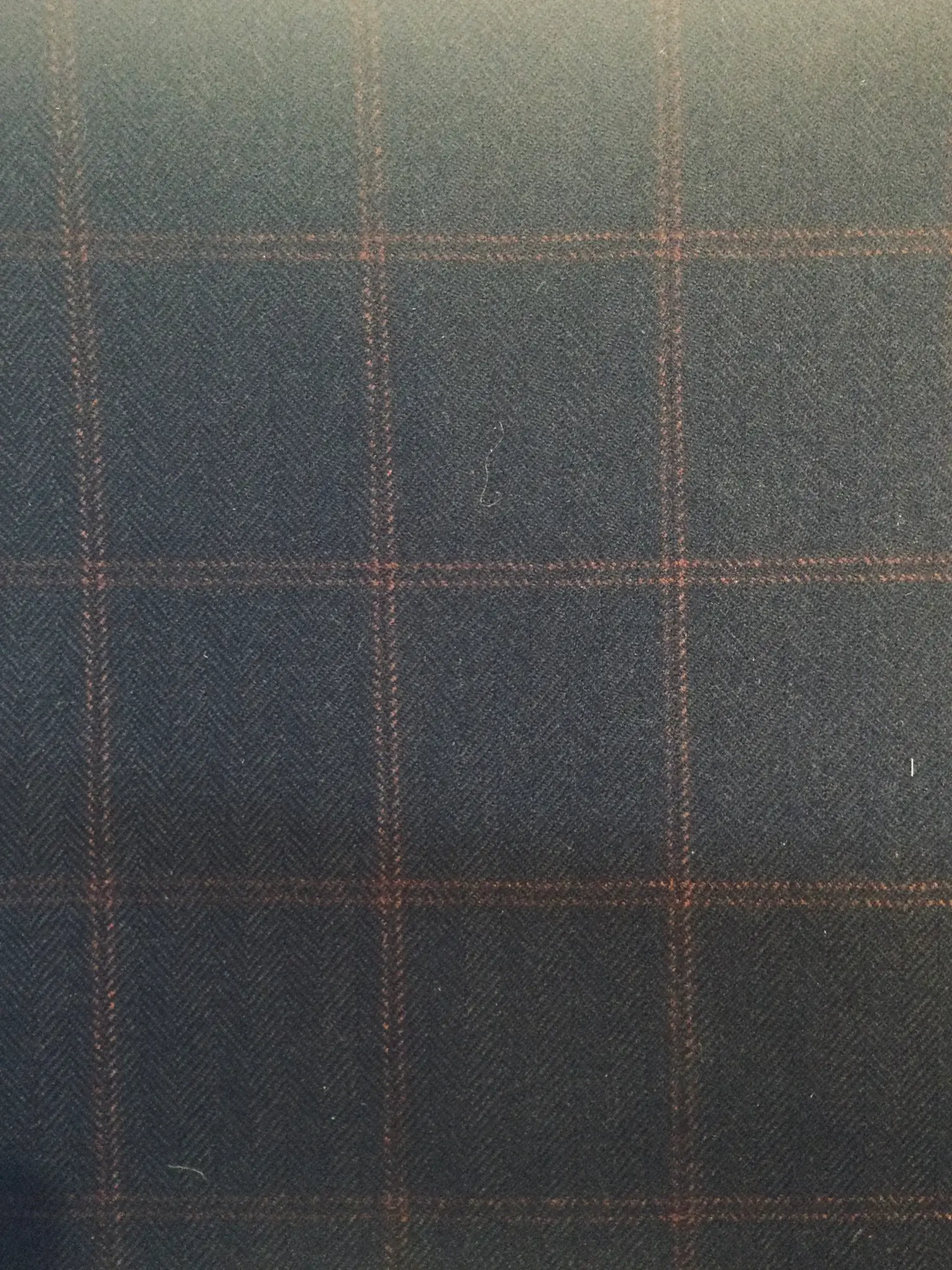 Made in Italy Loro Piana 100% Saxxon Wool Windowpane