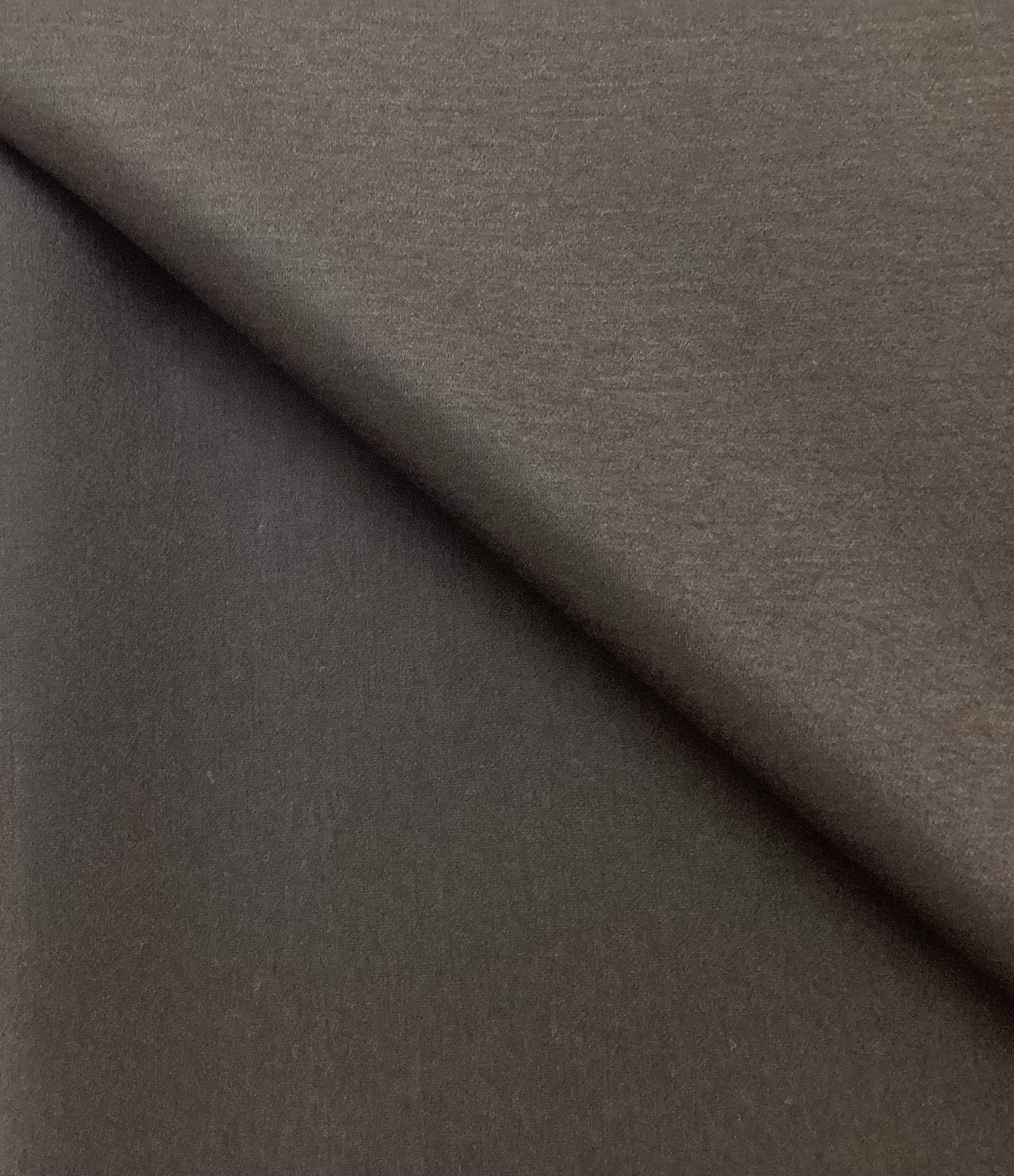 Italian Wool Nylon Lycra Blend Double Knit in Espresso