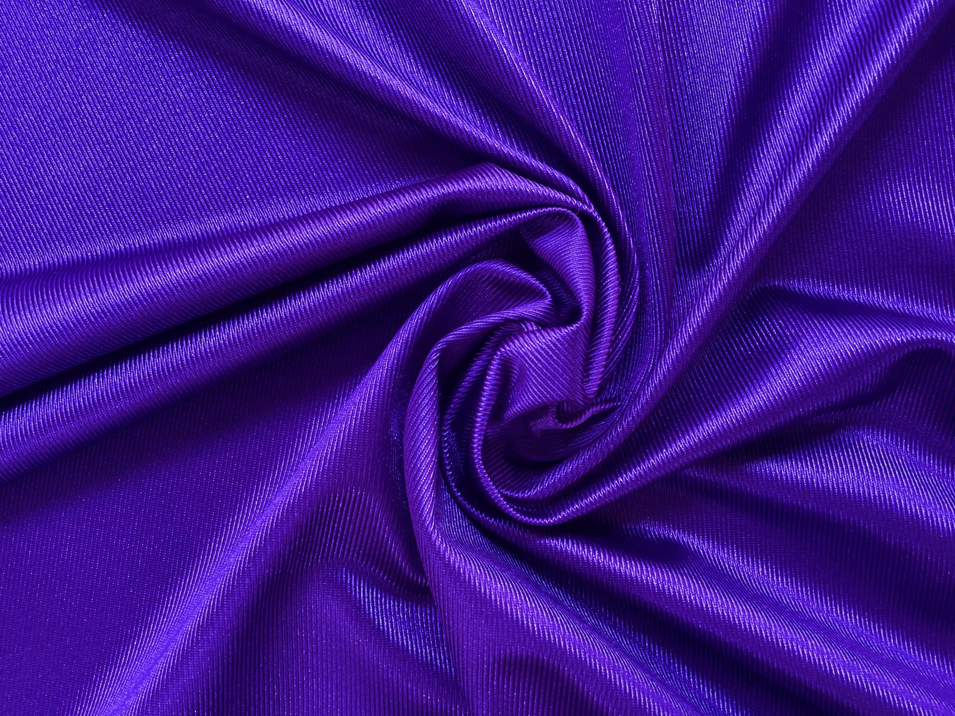 Athletic Dazzle Polyester Jersey In Royal Purple
