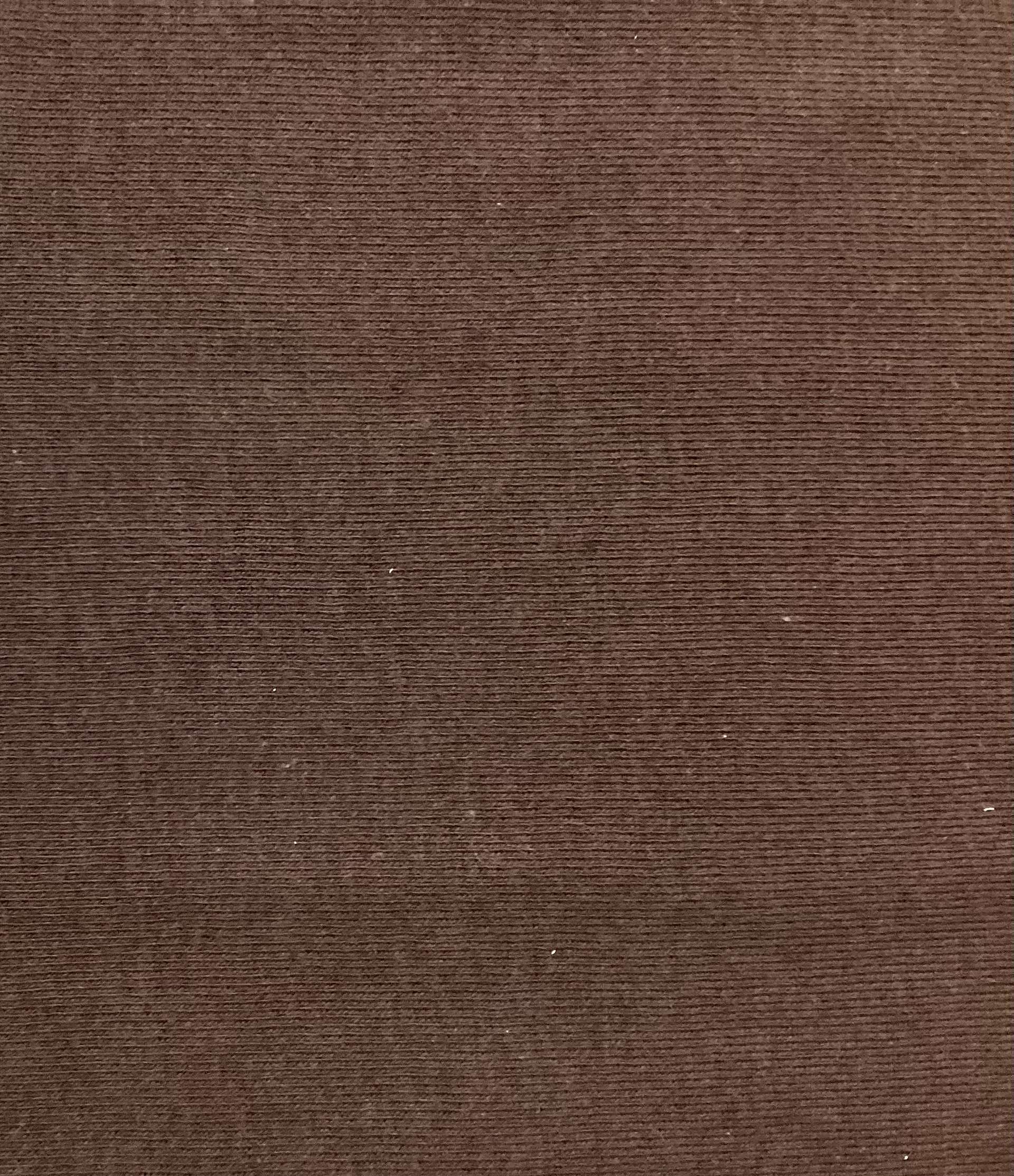 100% Cotton Rib Knit In Dark Chocolate