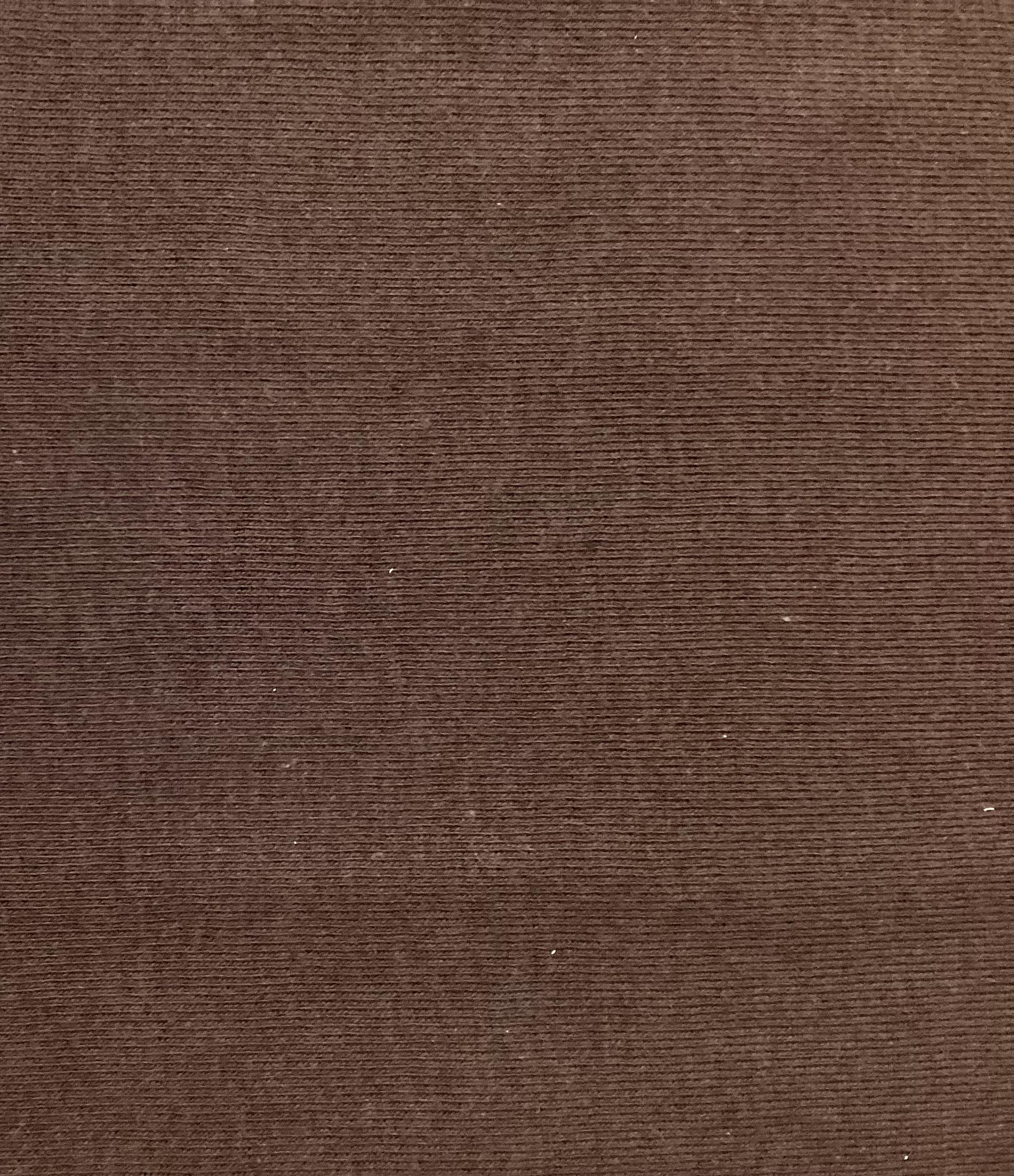 100% Cotton Rib Knit In Dark Chocolate