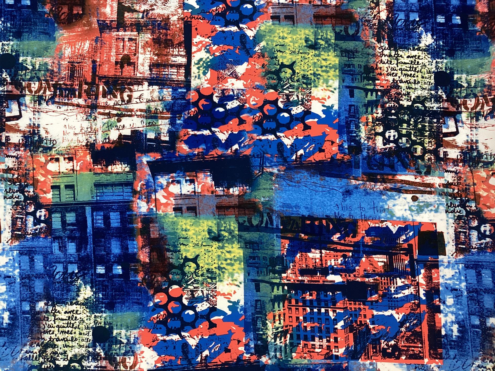 Poly Spandex Jersey Print In Multi Colours