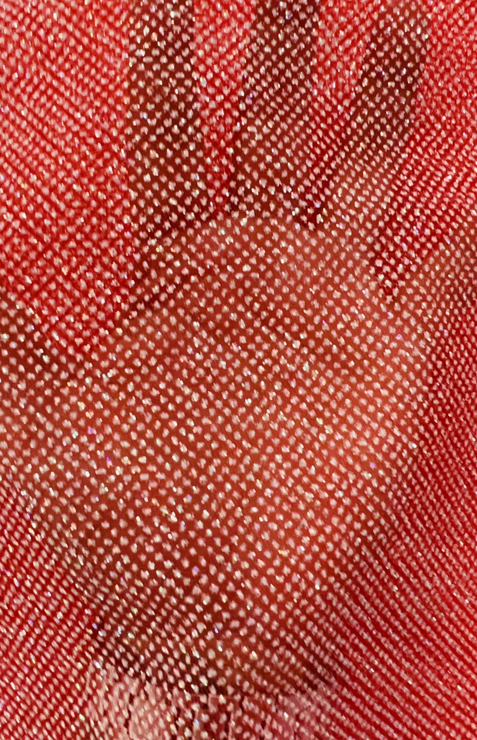 Glitter Tulle in Red