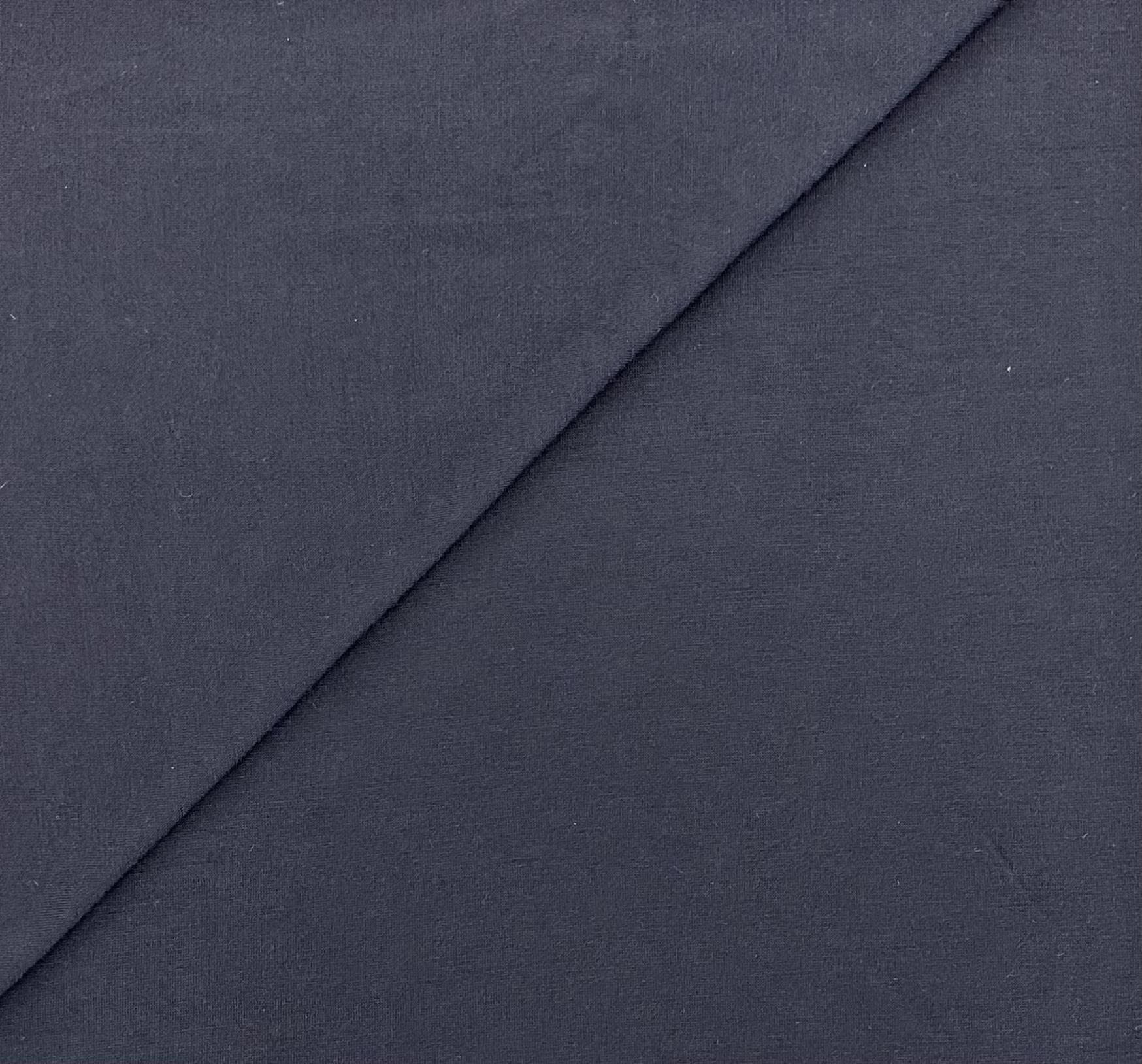 Sustainable Merino Wool Jersey in Marine