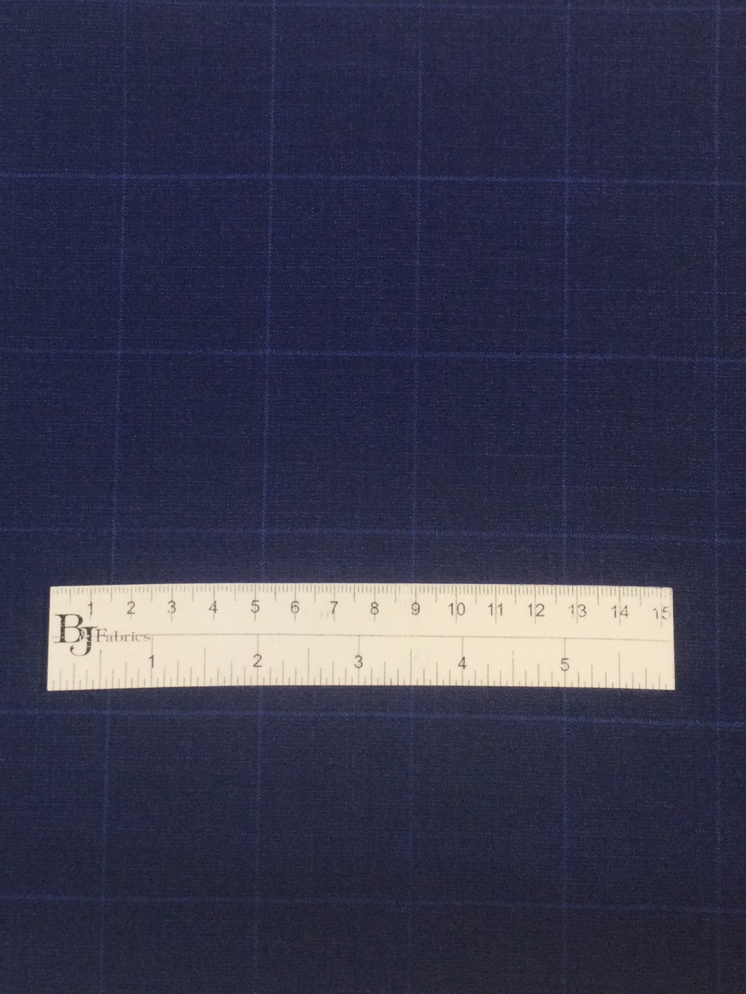 Made in Italy Loro Piana Wool/Lycra Windowpane