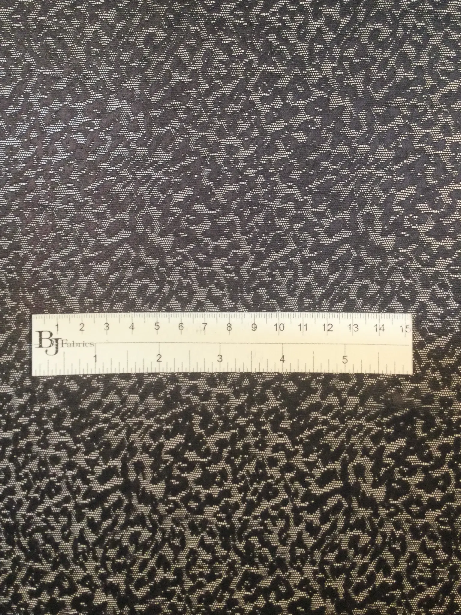 Novelty Nylon Stretch Lace in Black