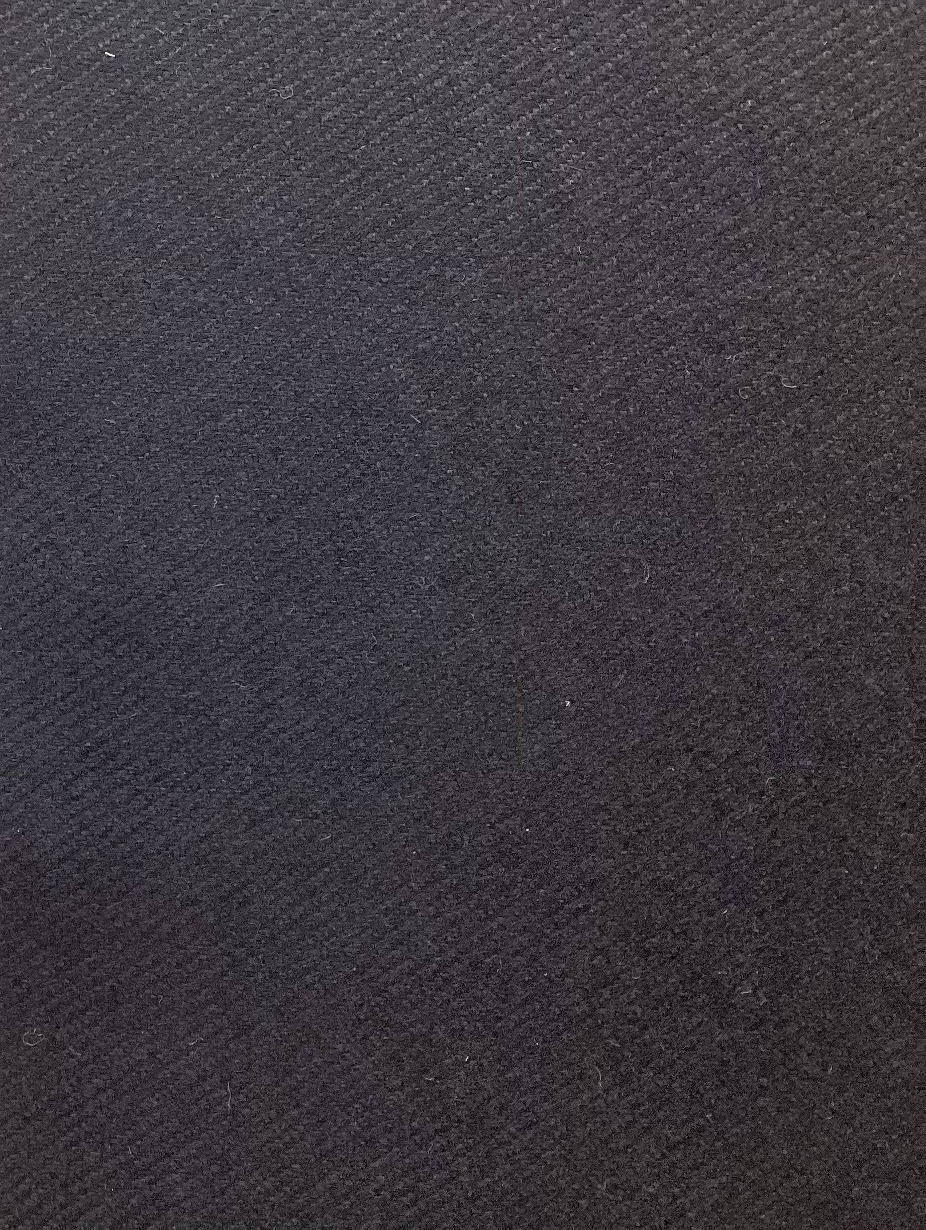 100 % Cashmere Twill In Midnight Navy