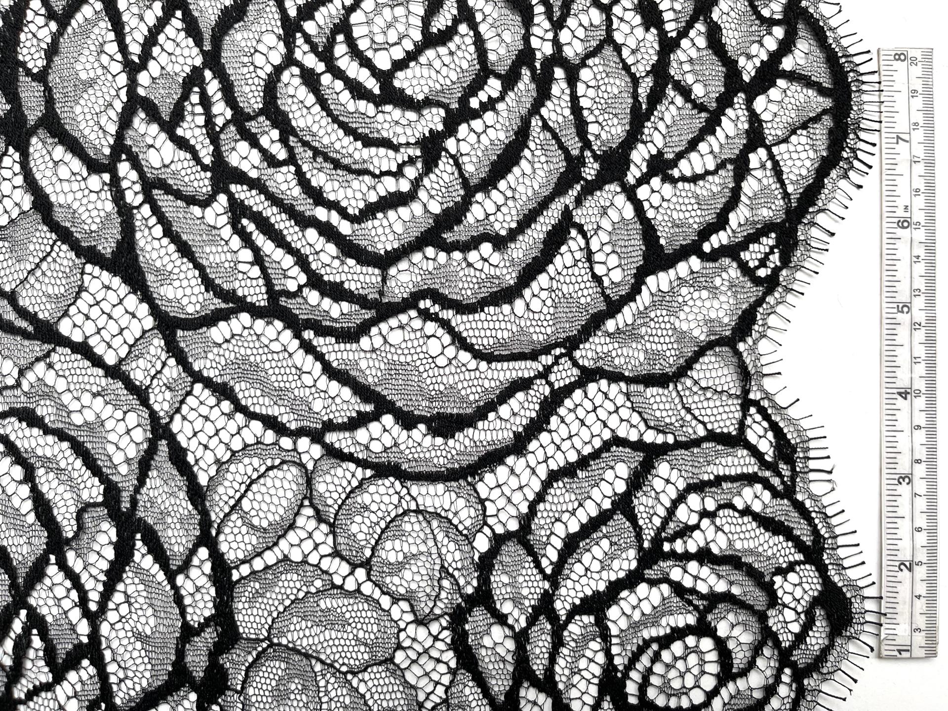 Chantilly Lace Made in France "Cabbage Rose"