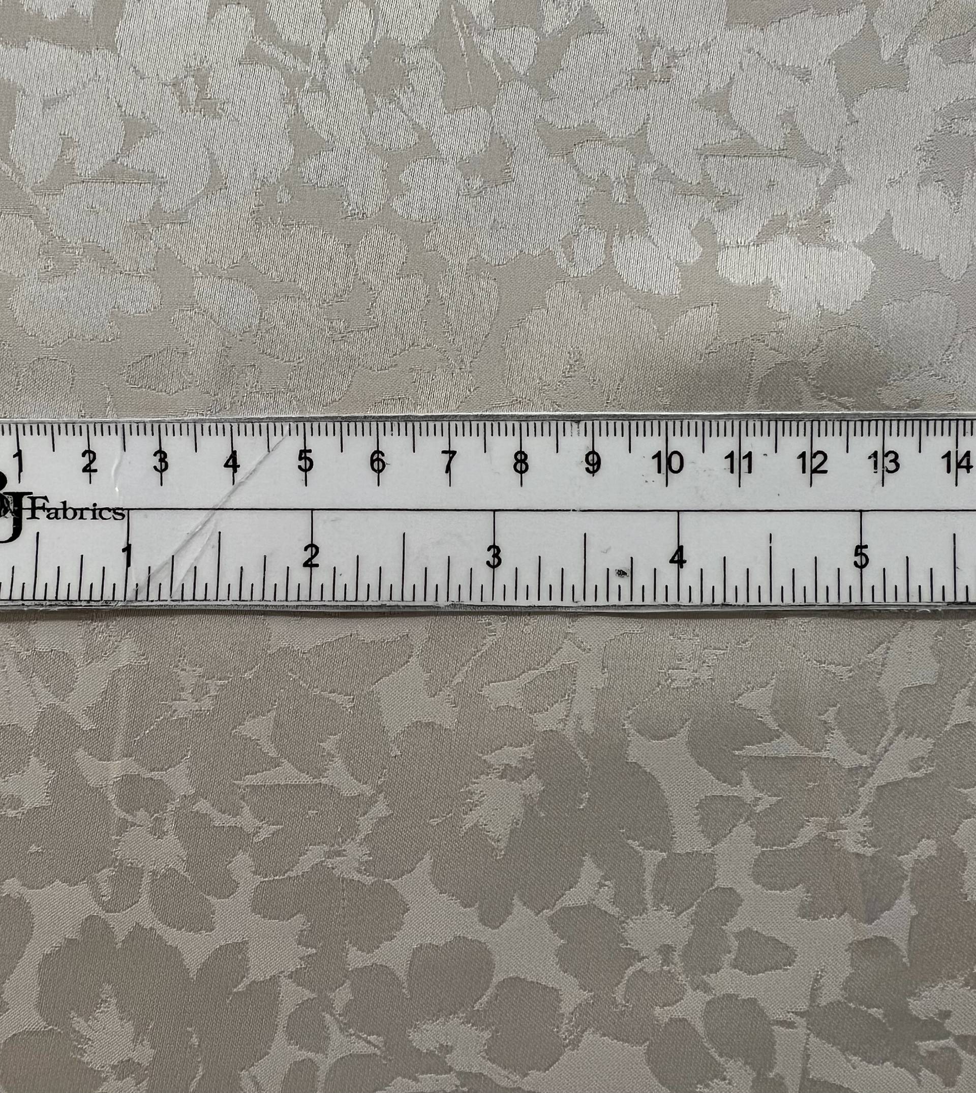 OEKO Polyester Jacquard in Cream