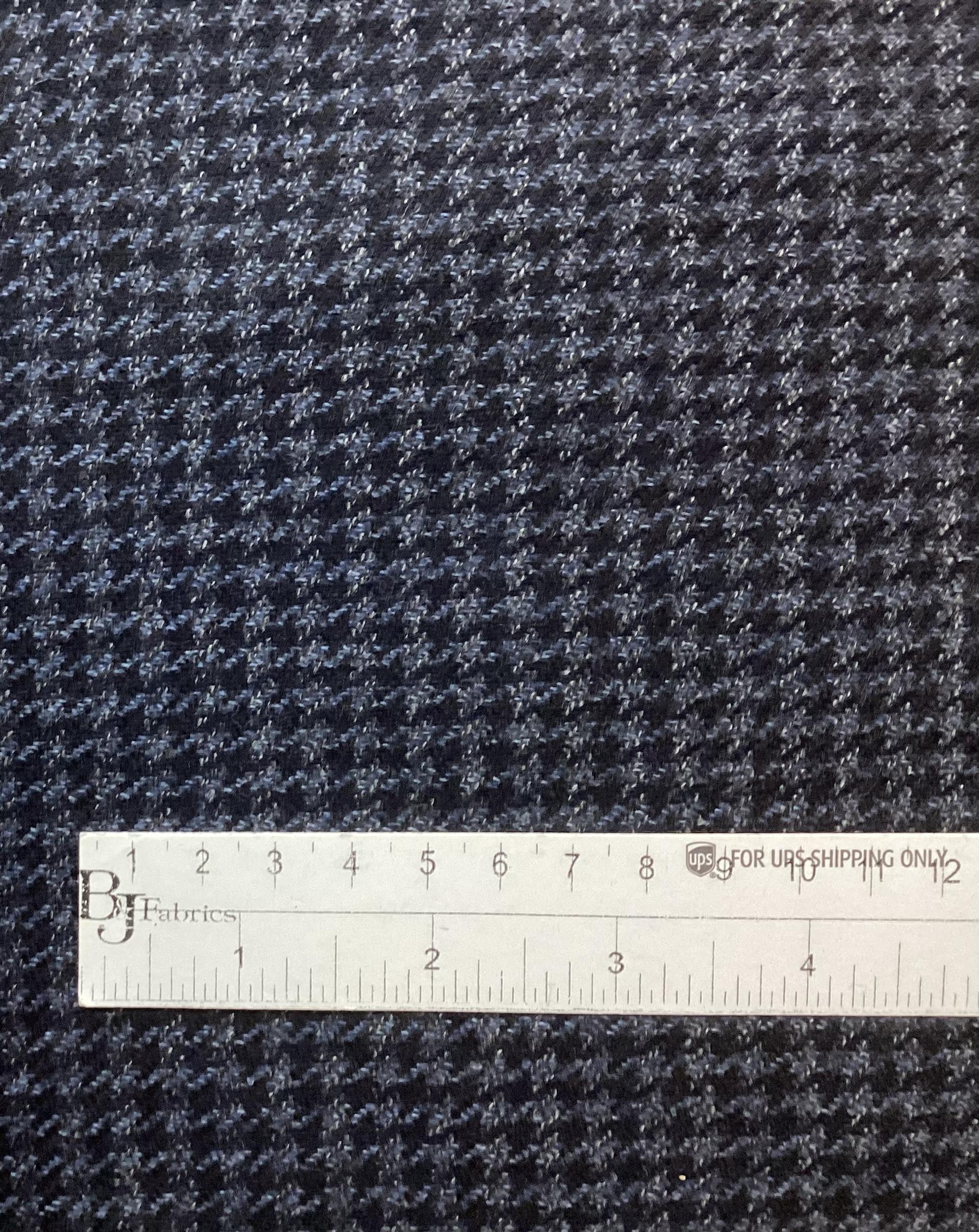 Made in Italy Loro Piana 99% Wool 1% Silk In Navy & Grey