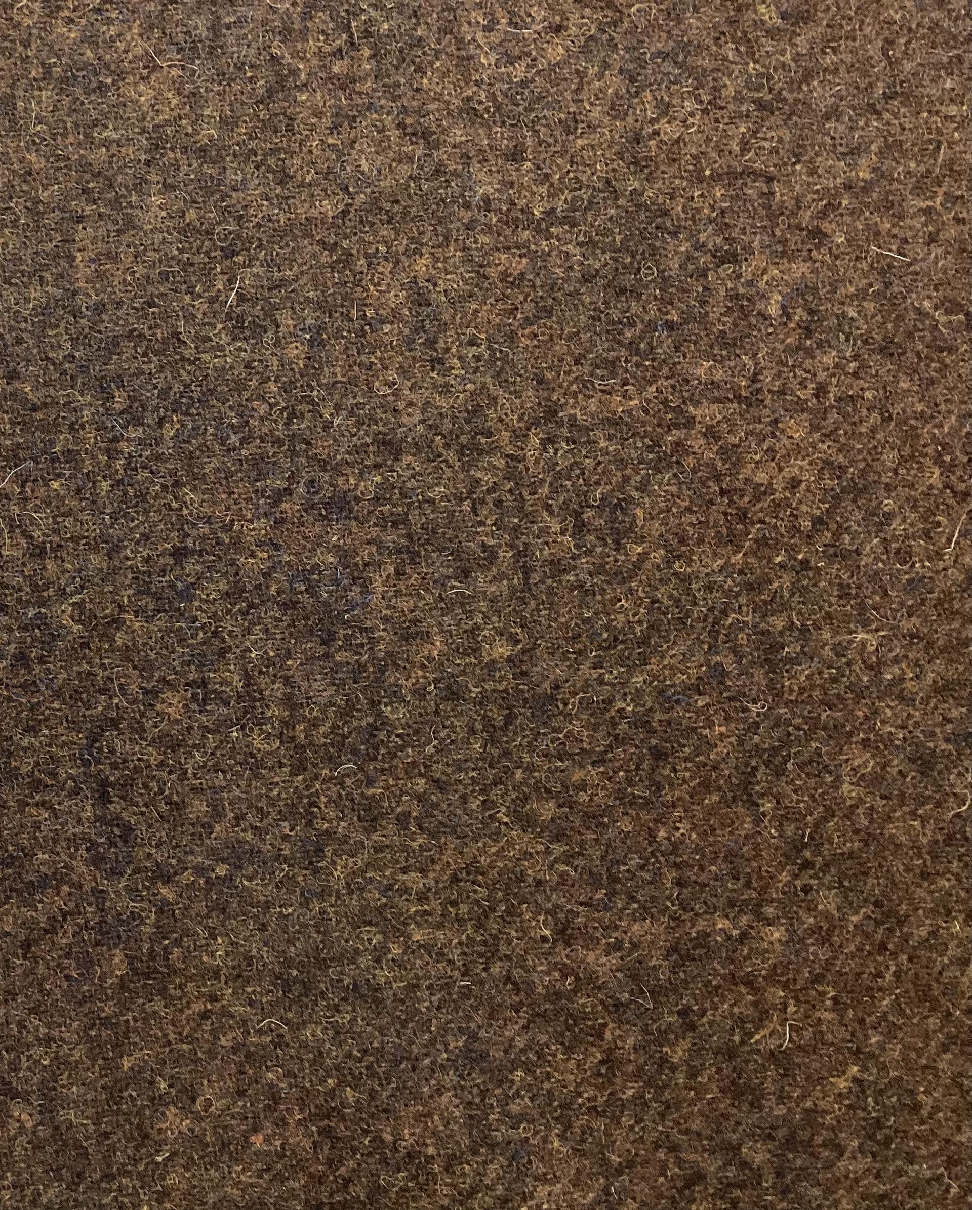 English Wool Tweed in Dark Brown